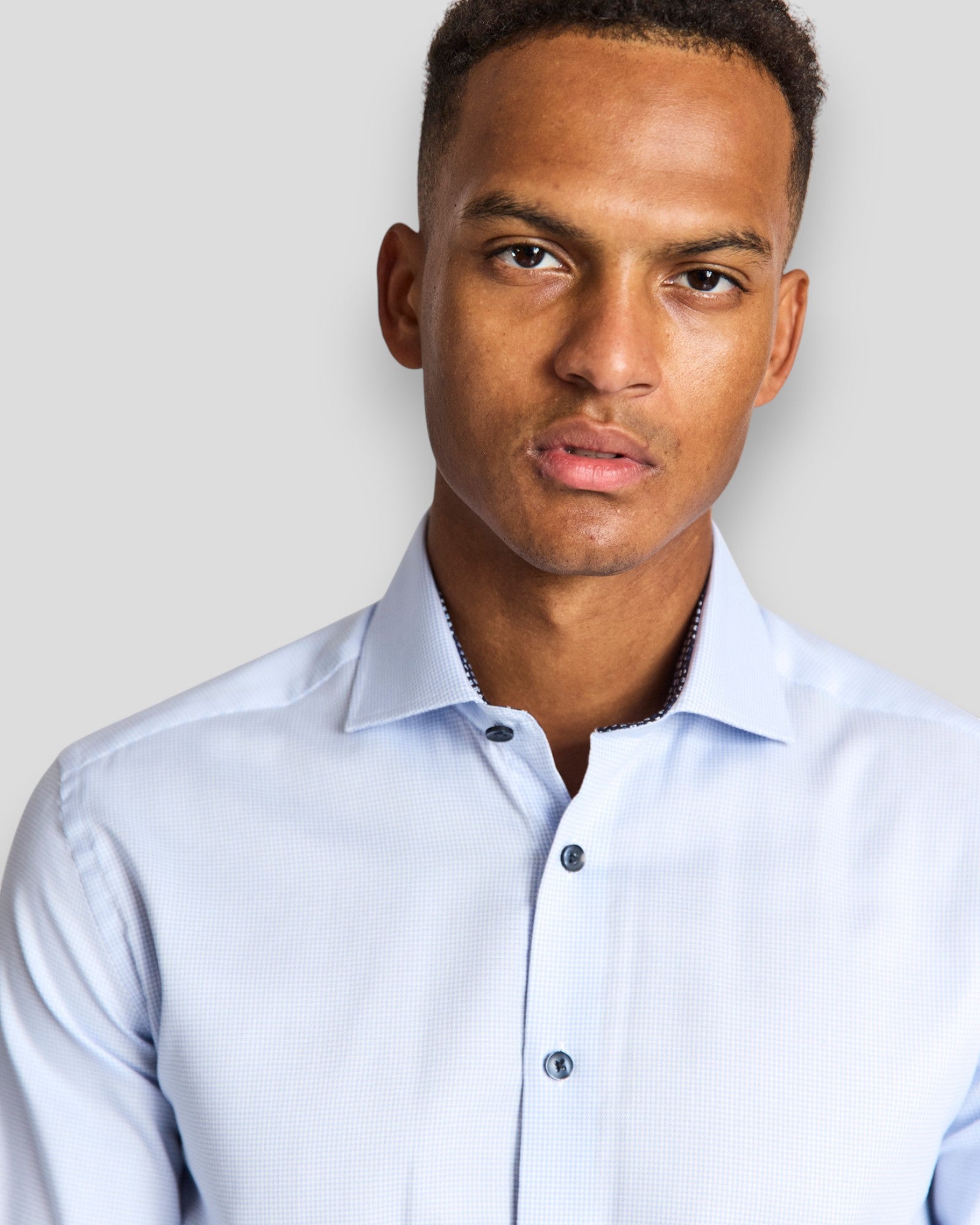 Langergren Modern Fit Shirt - Light Blue