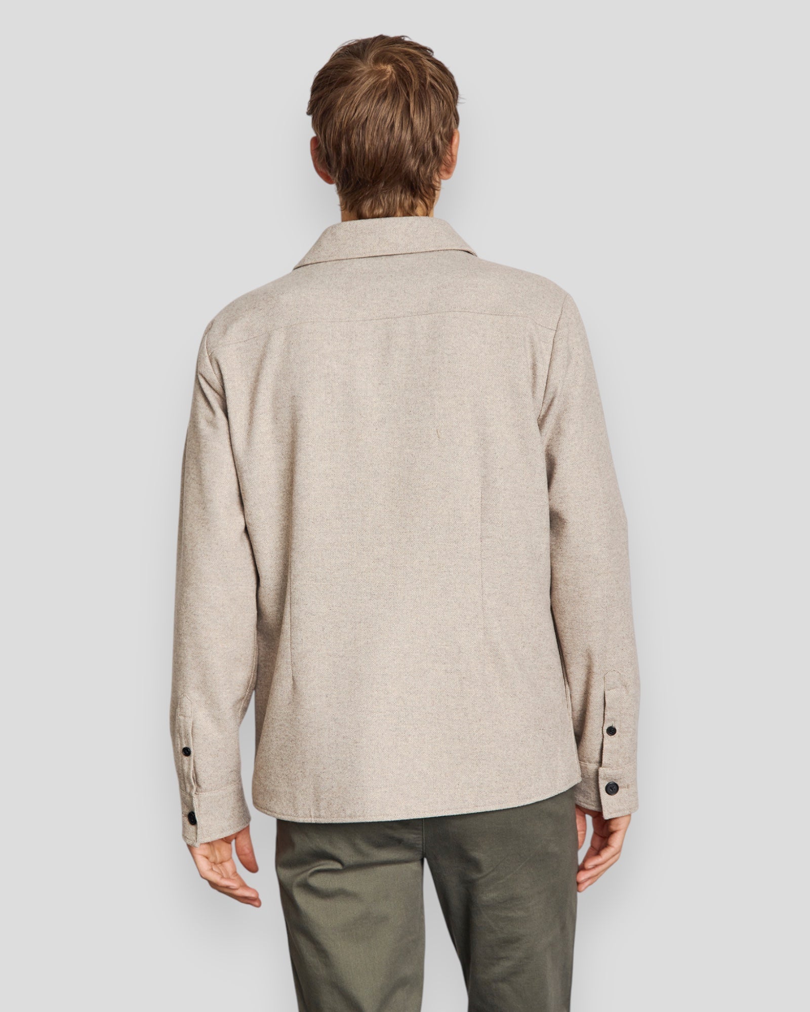 Levante Classic Overshirt - Light Brown