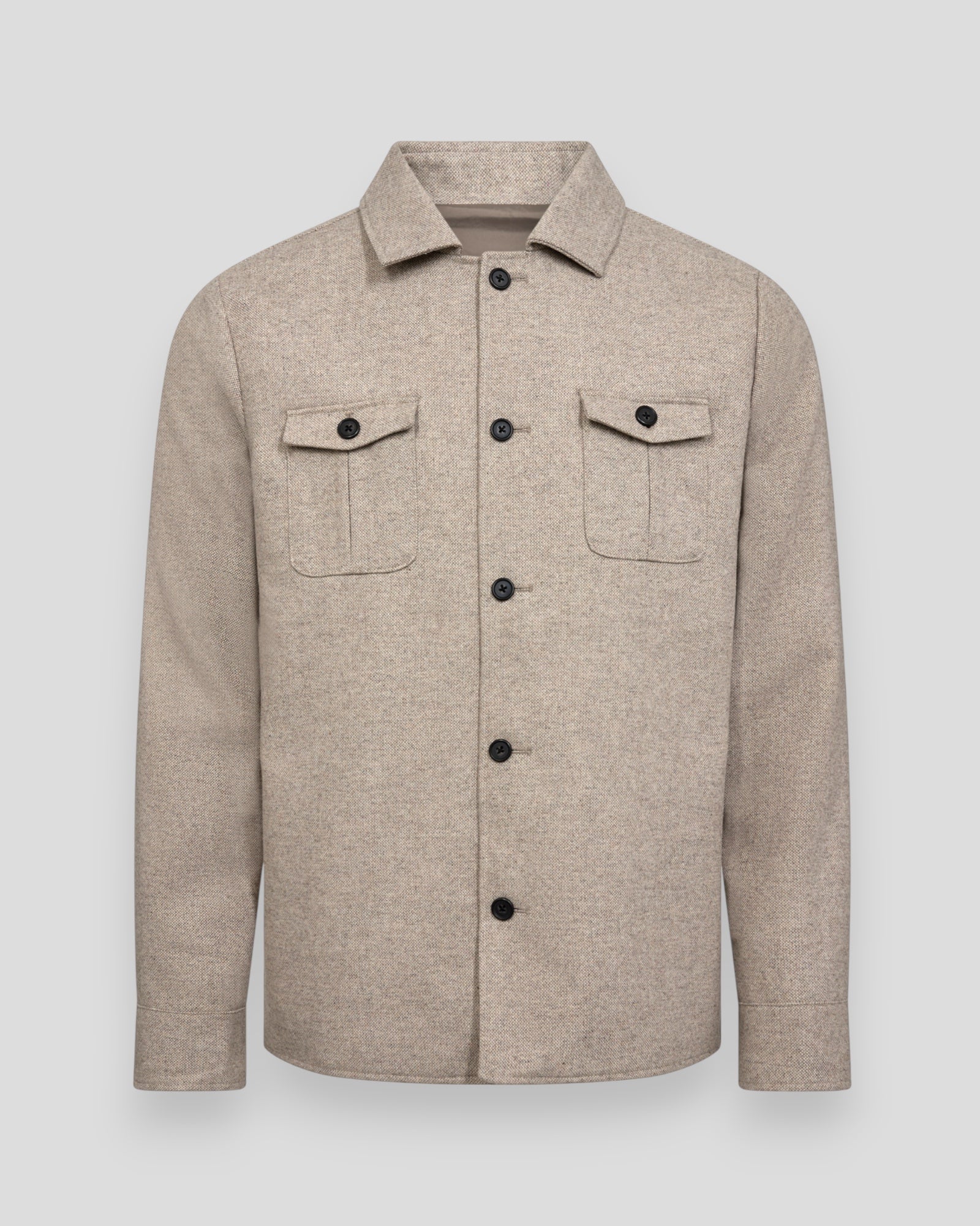 Levante Classic Overshirt - Light Brown