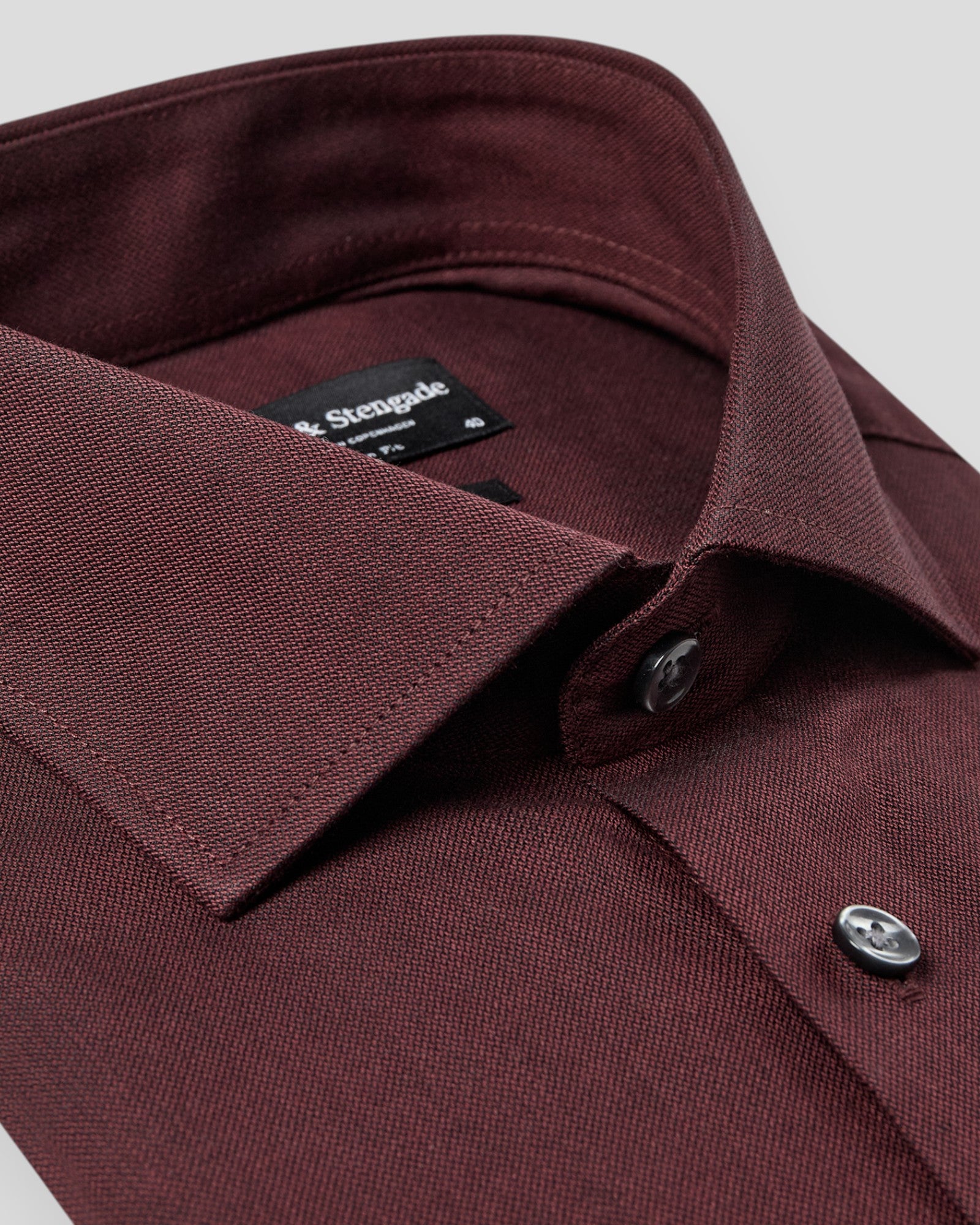 Manny Modern Fit Shirt - Burgundy