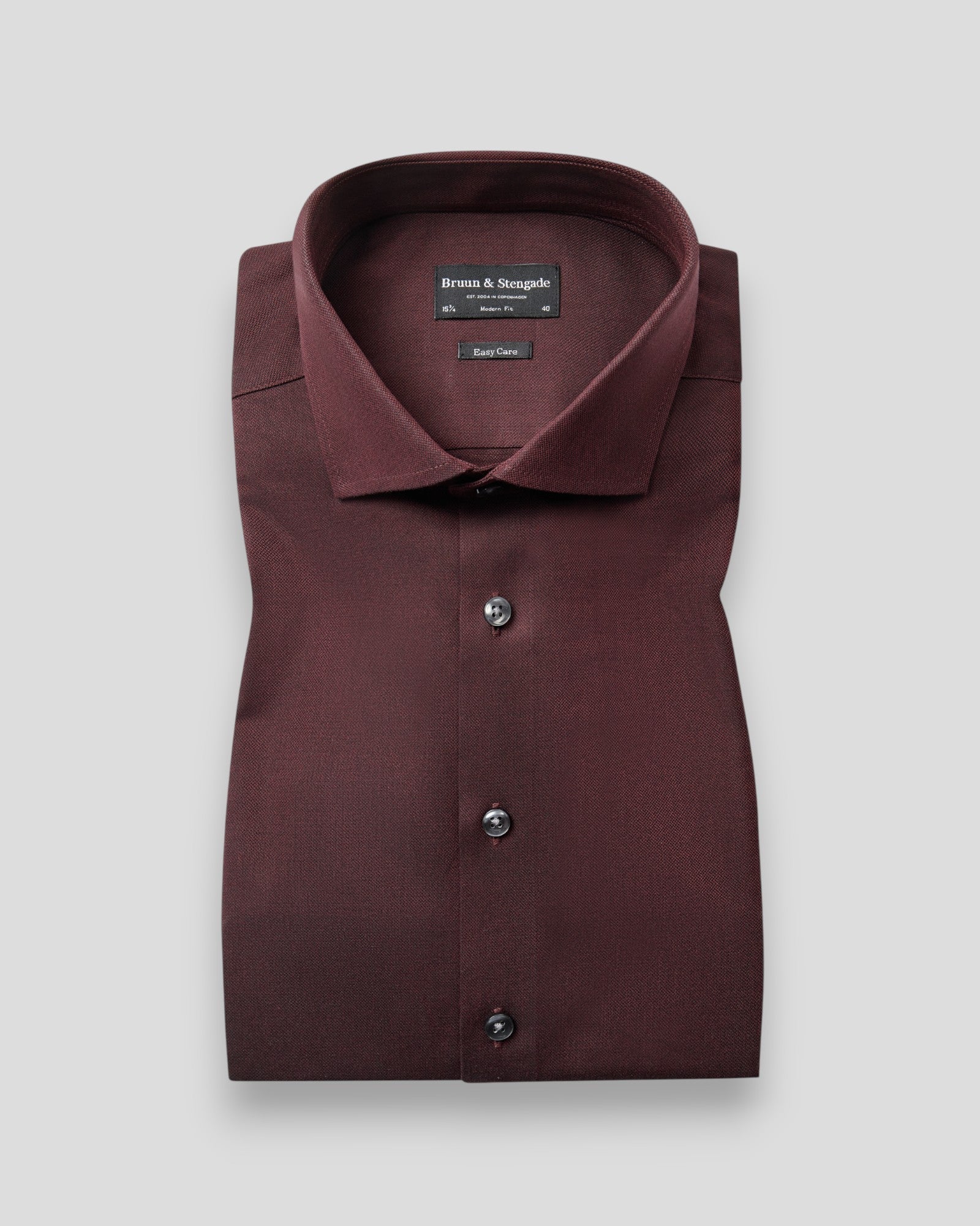 Manny Modern Fit Shirt - Burgundy