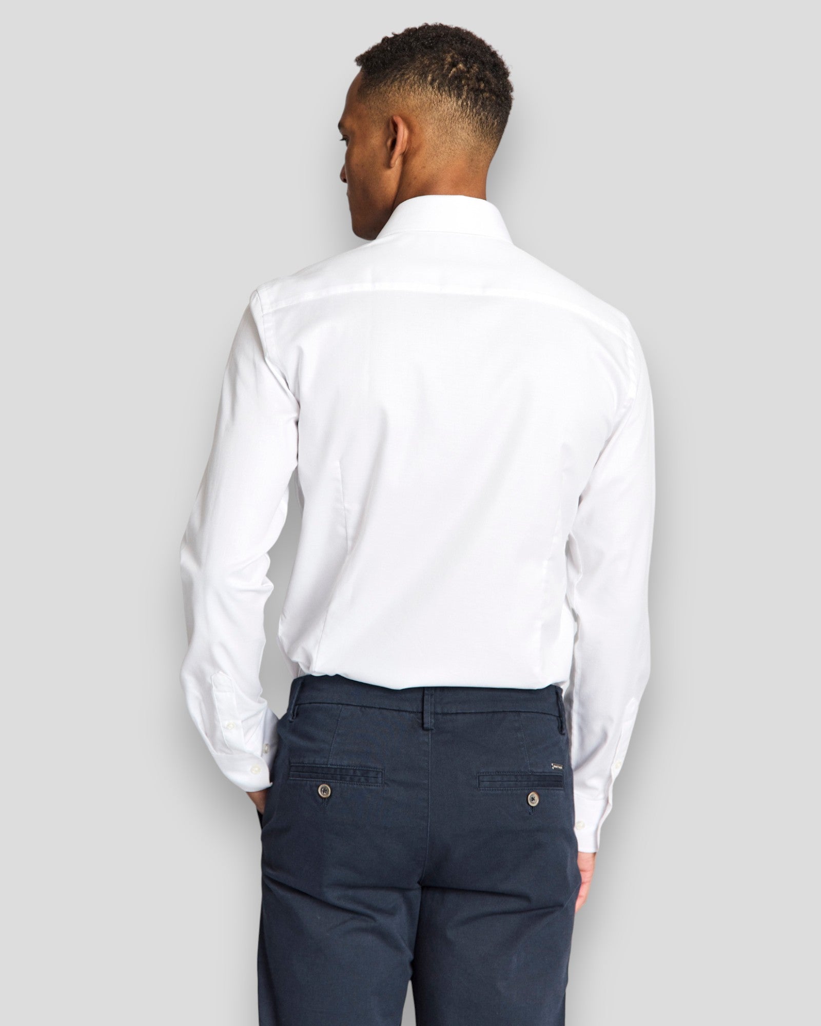 Miles Slim Fit Shirt - White