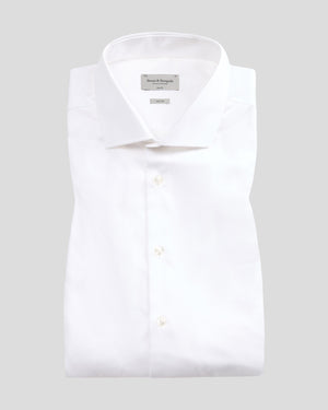 Miles Slim Fit Shirt - White