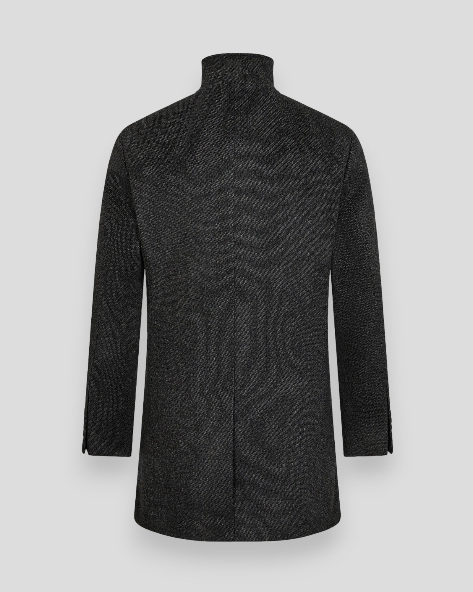 Ontario Slim Fit Coat - Dark Grey