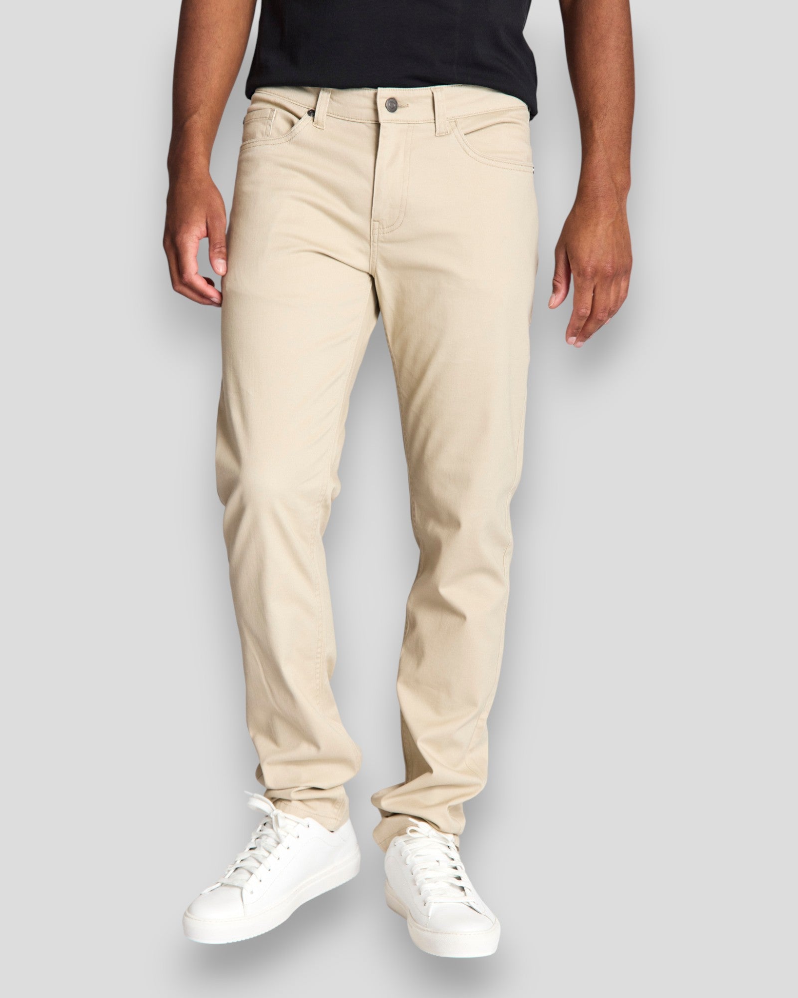 Pietro Regular Fit Jeans - Beige