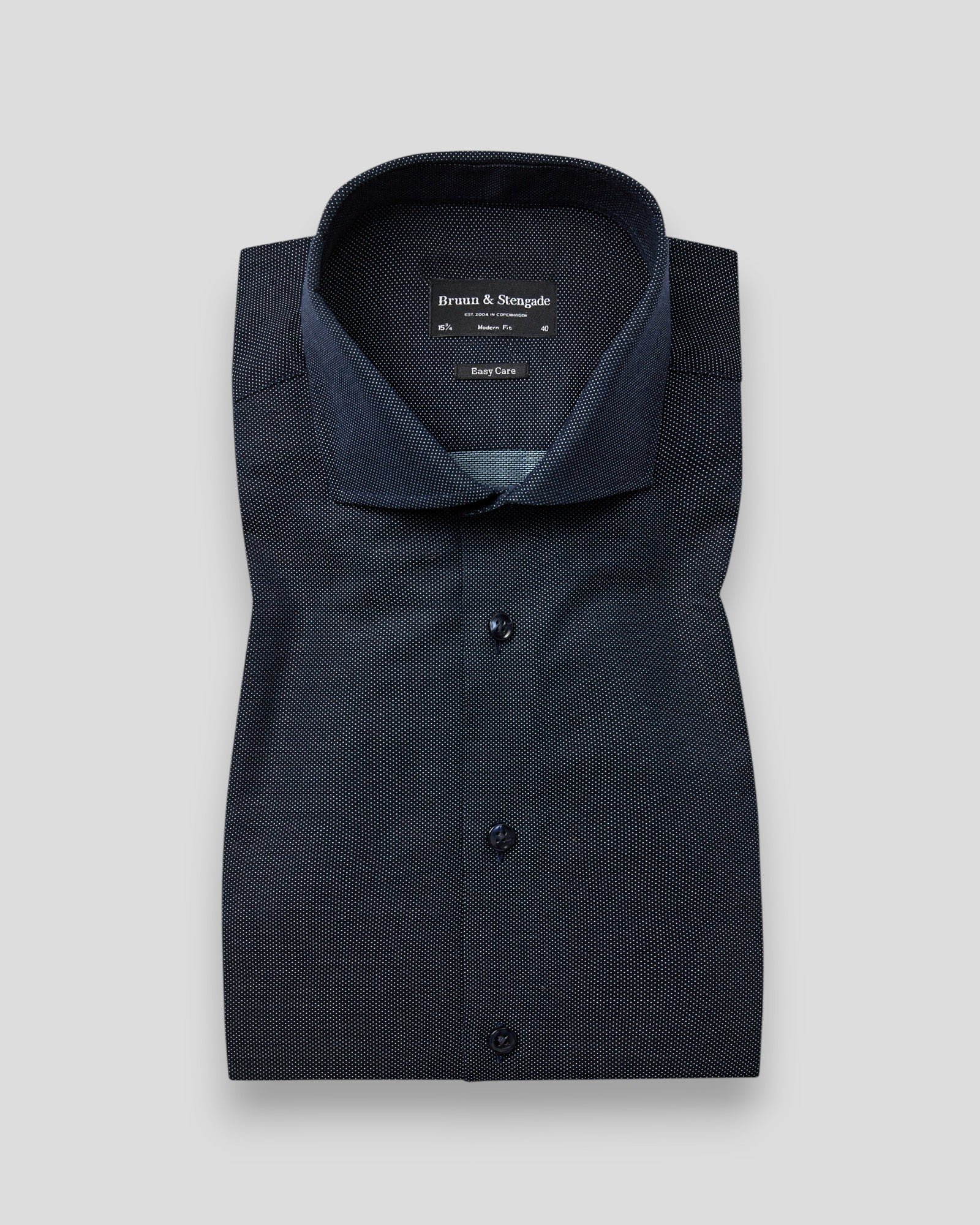 Randy Modern Fit Shirt - Navy