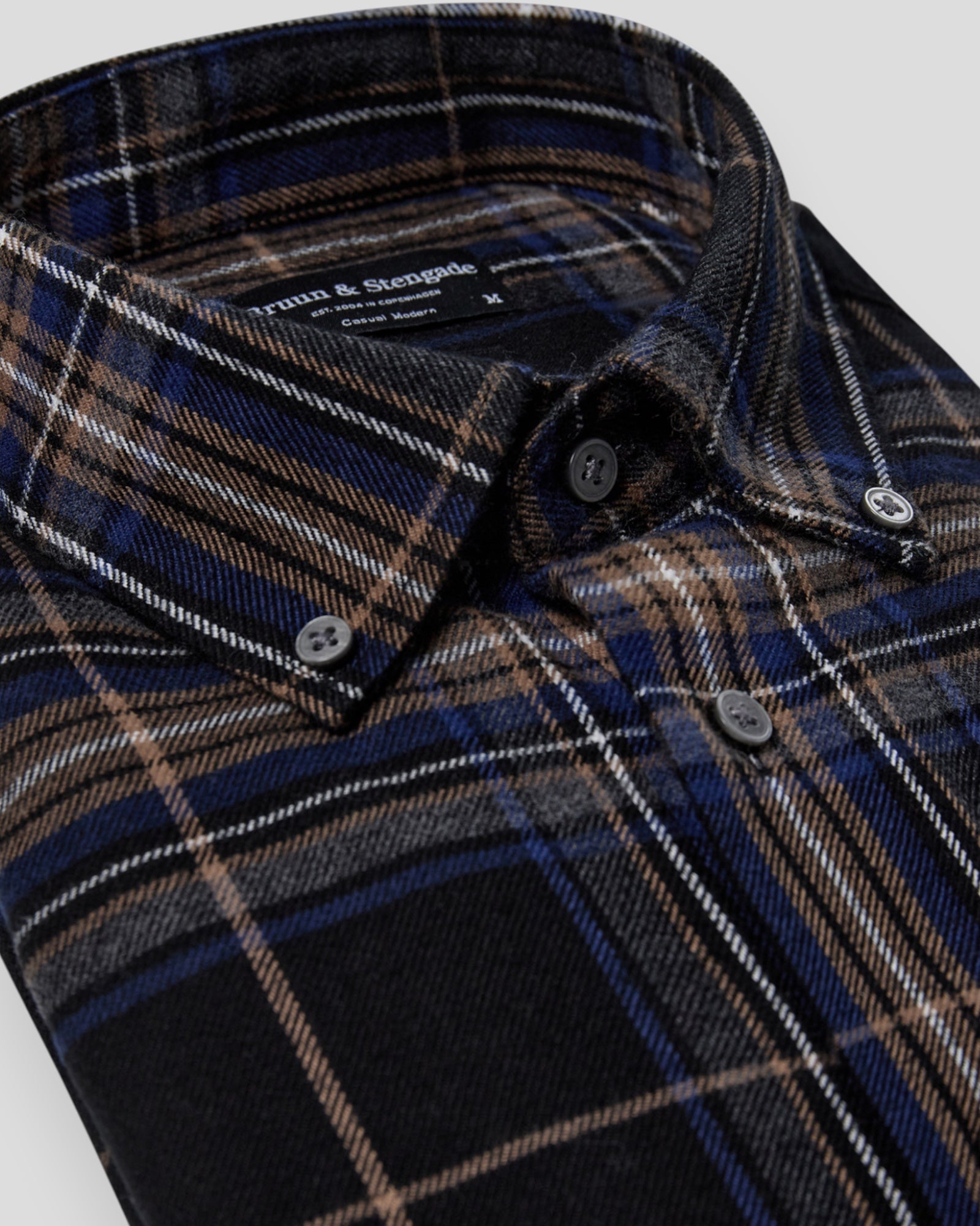 Shanin Casual Modern Fit Shirt - Blue