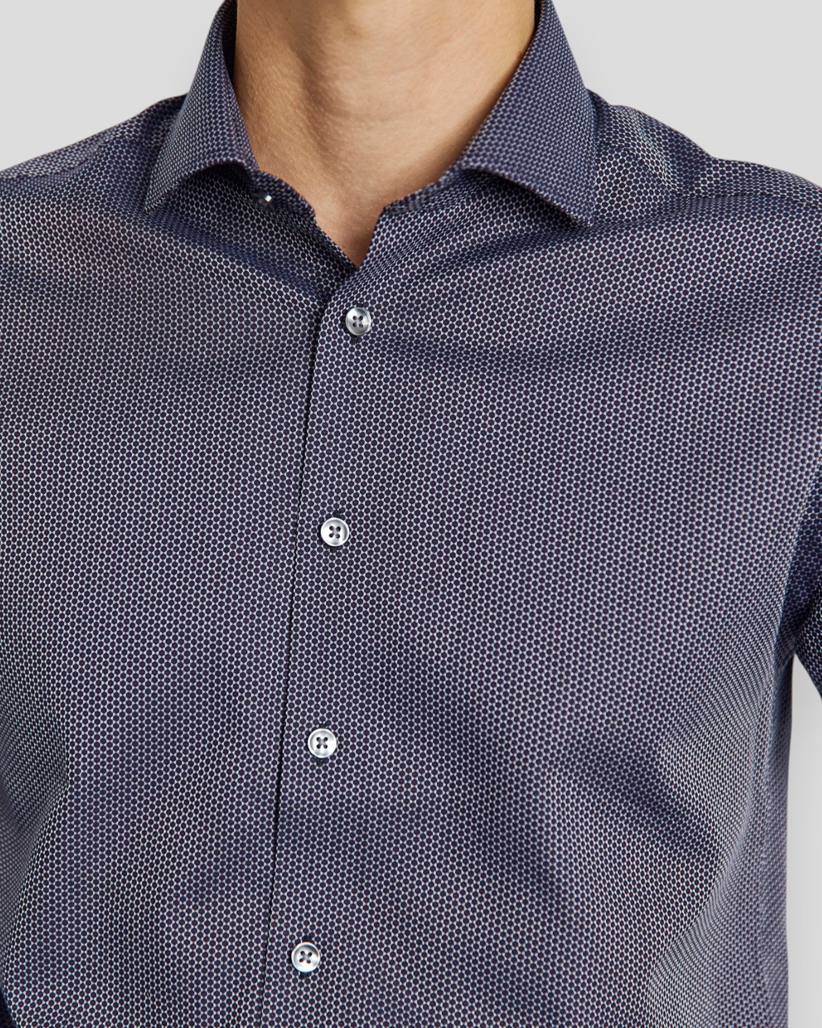 Sonny Modern Fit Shirt - Navy