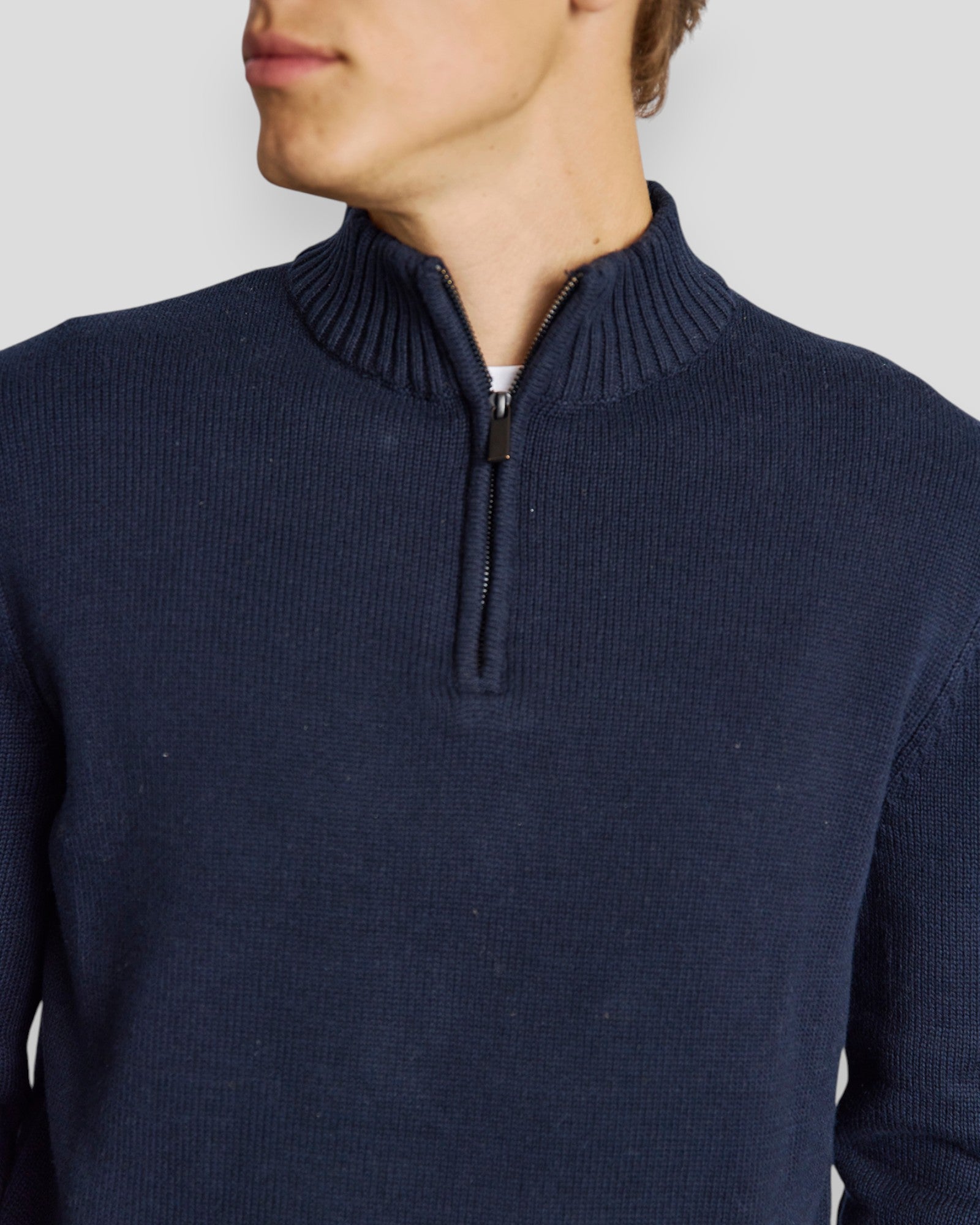 Stian Regular Fit Knitwear - Navy