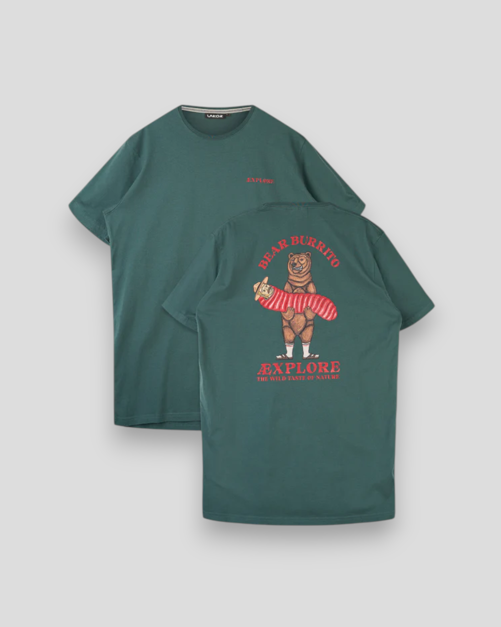 Bear Burrito T-Shirt - Green Gables