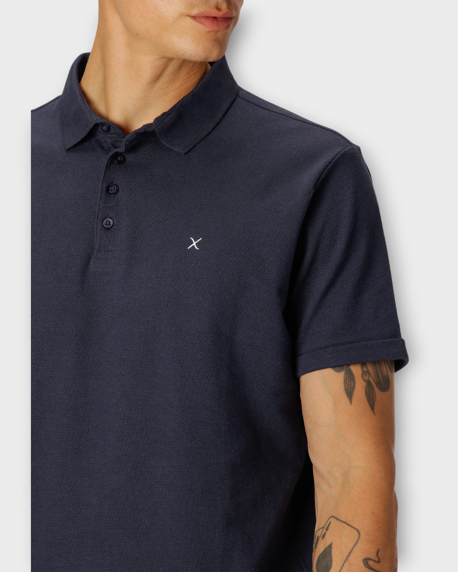 Silkeborg Stretch Polo - Navy