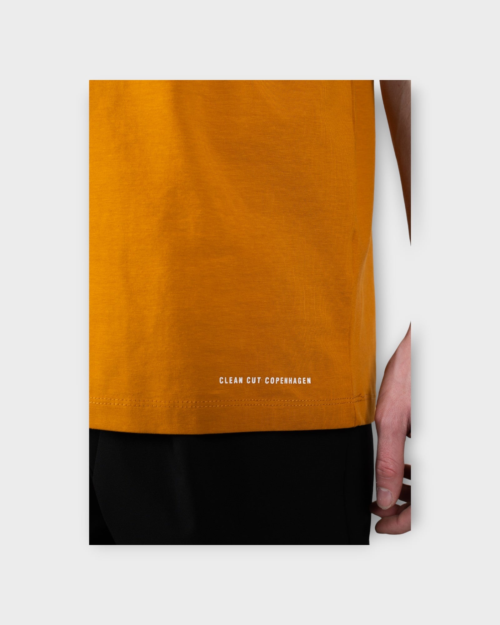 Patrick Organic Tee - Rust Orange