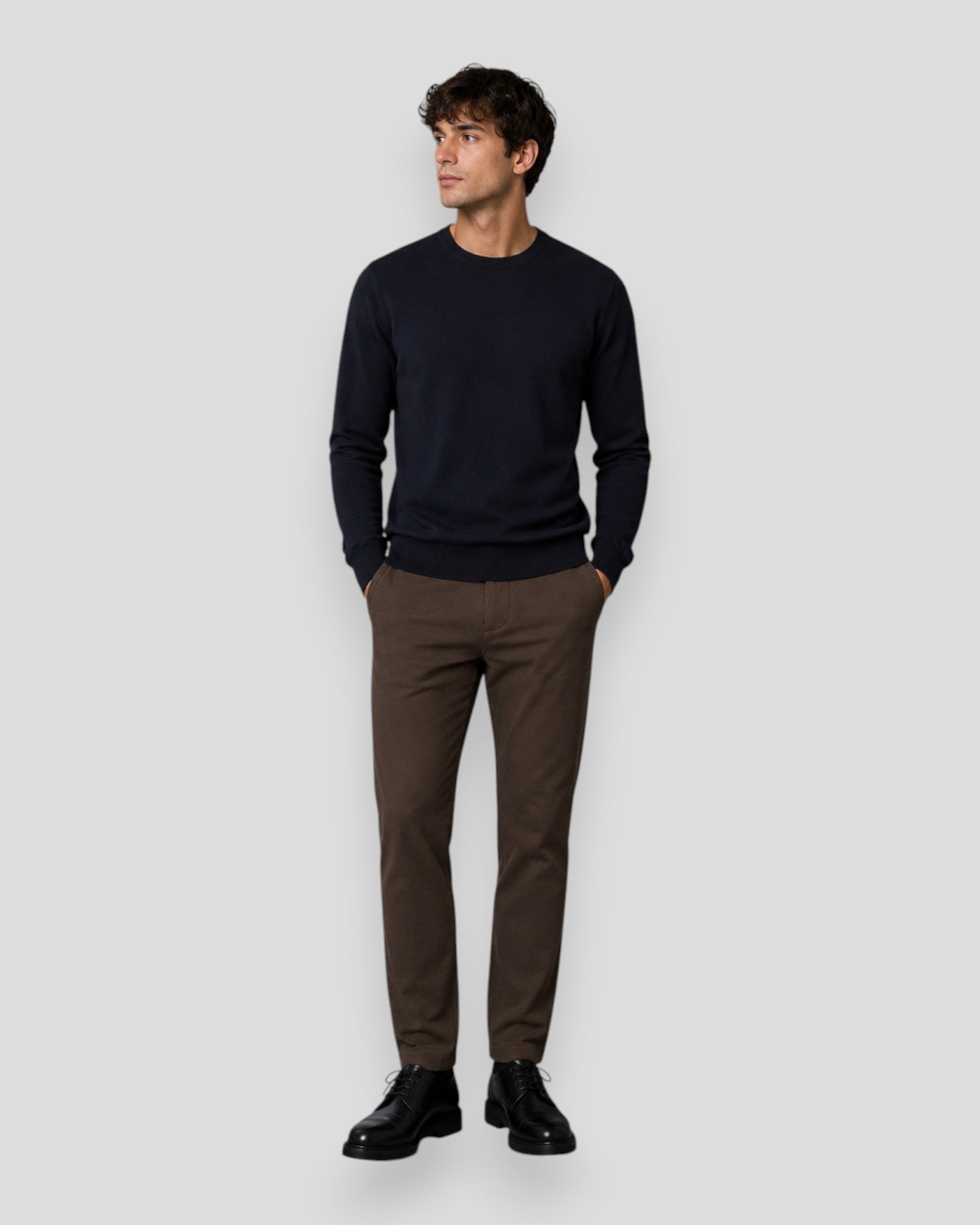 Copenhagen Brendon Jersey Pants - Dark Brown