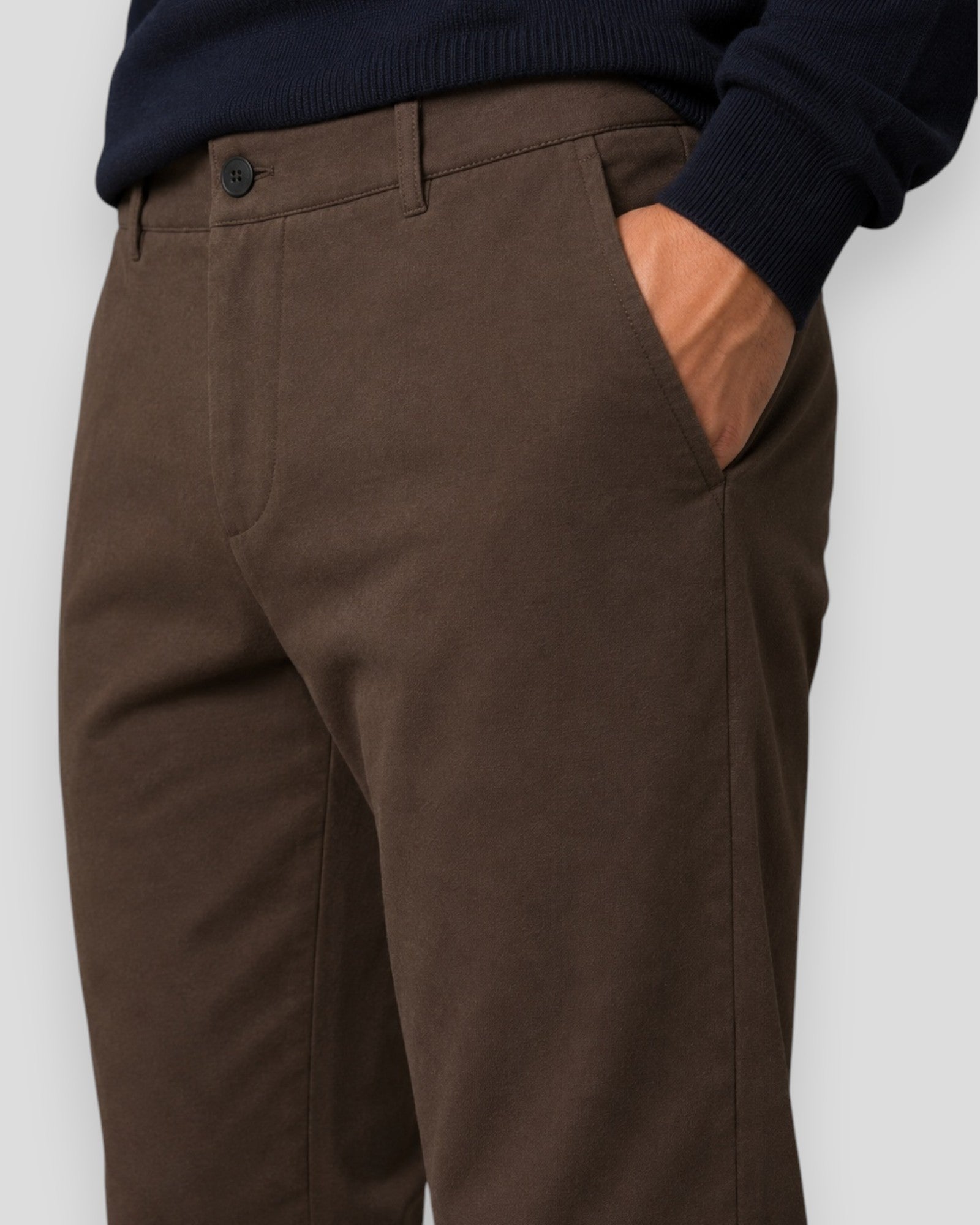 Copenhagen Brendon Jersey Pants - Dark Brown