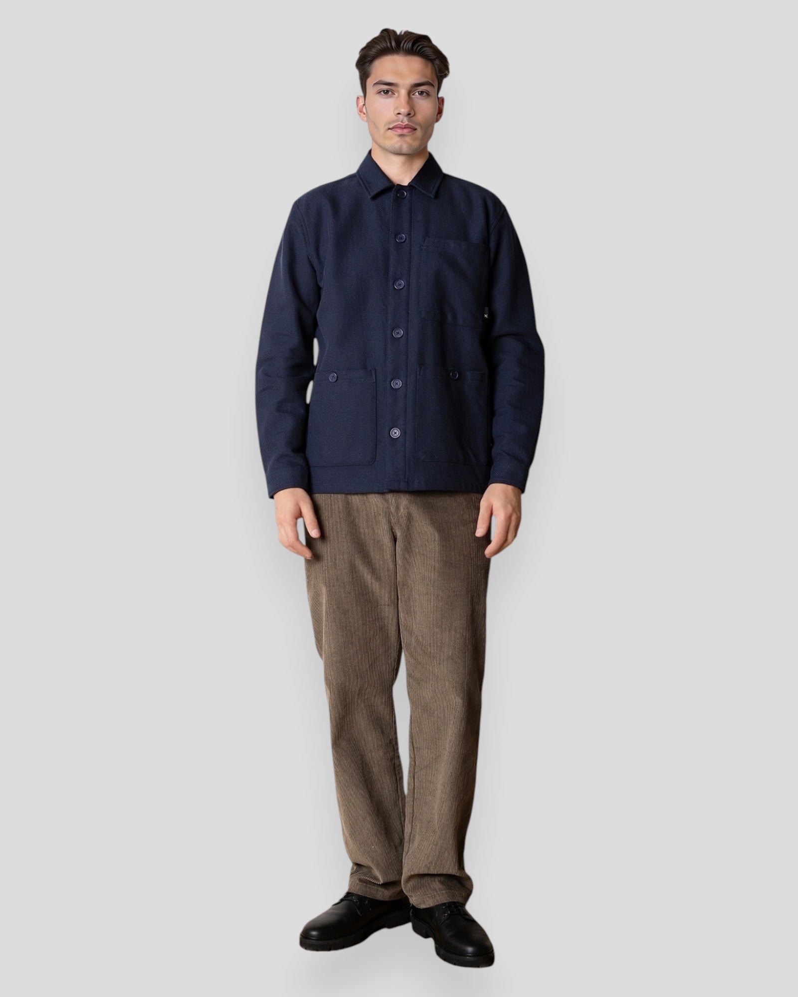 Axel Overshirt - Dark Navy