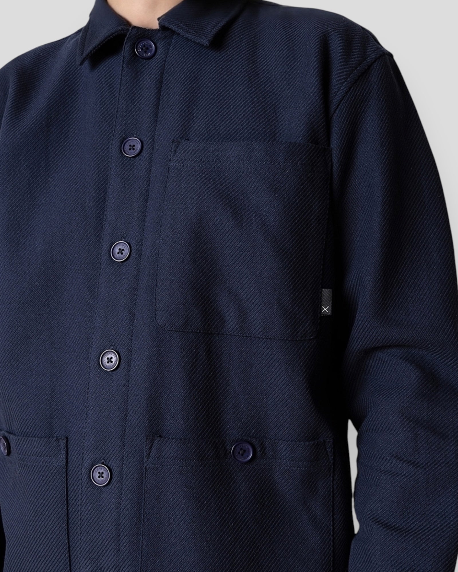 Axel Overshirt - Dark Navy
