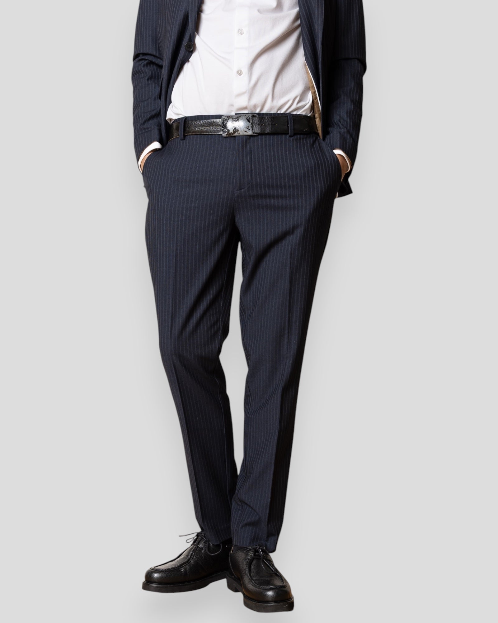 Berlin Garth Pants - Dark Navy