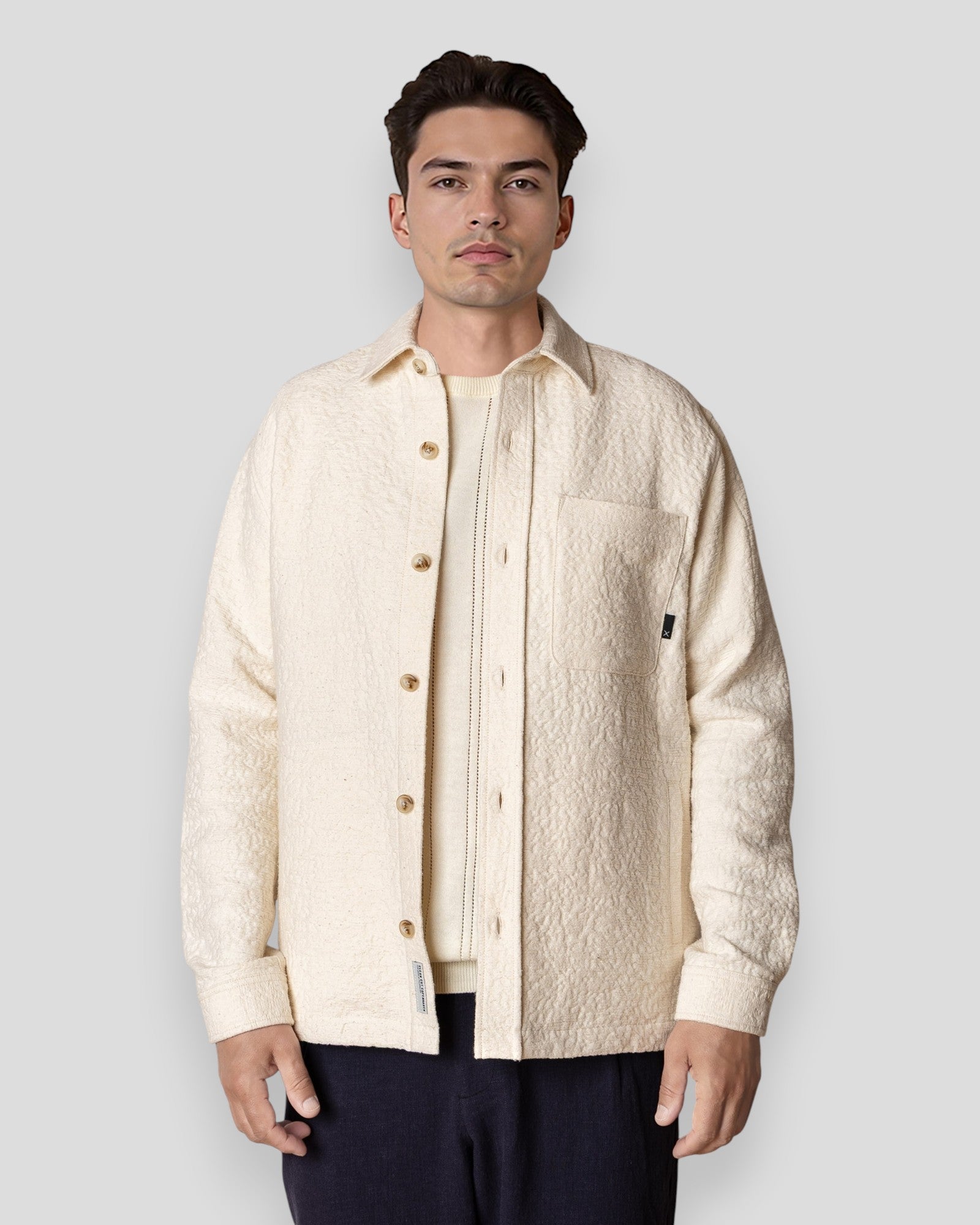 Camden Overshirt - Ecru