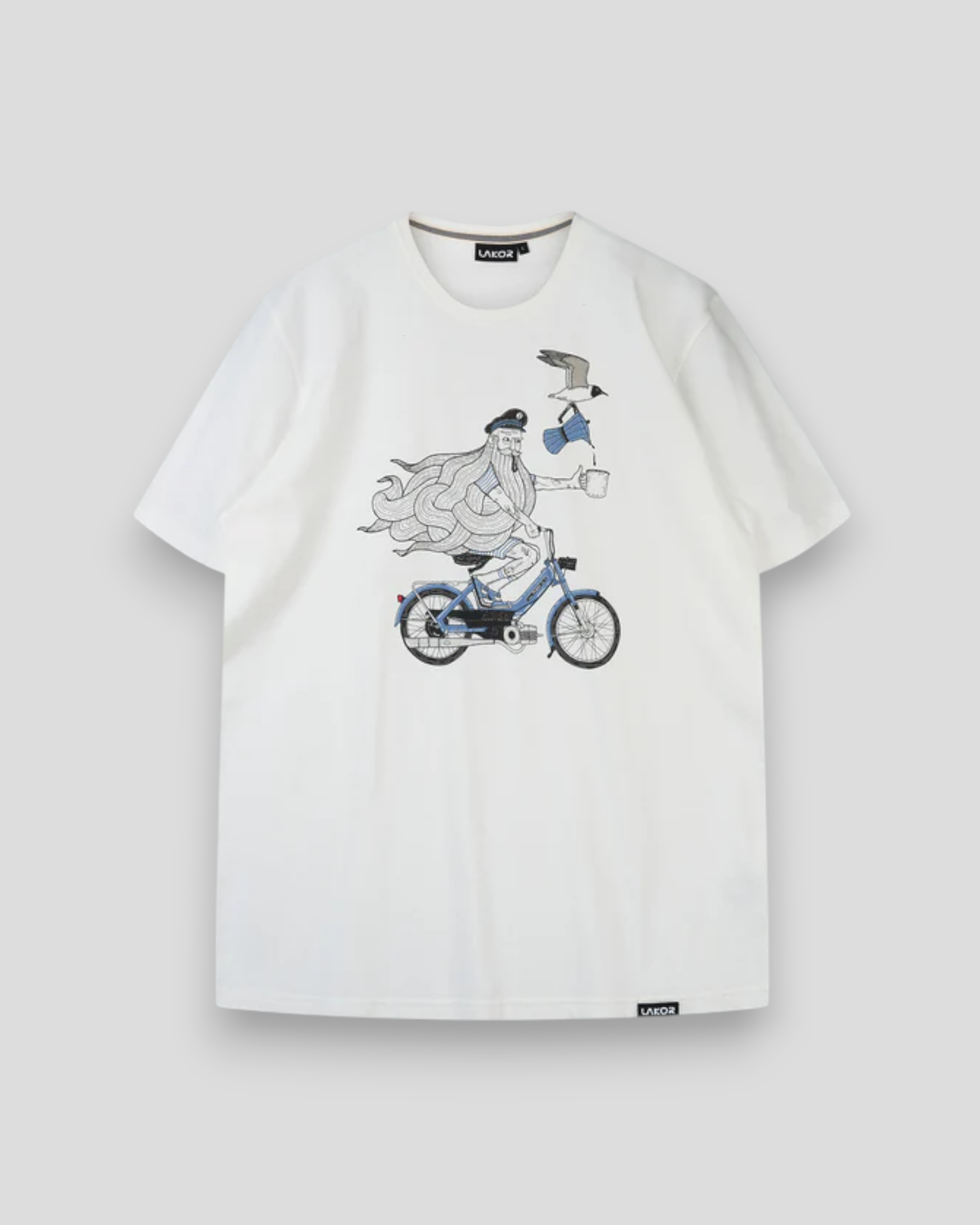 Coffee On The Go T-Shirt - Star White