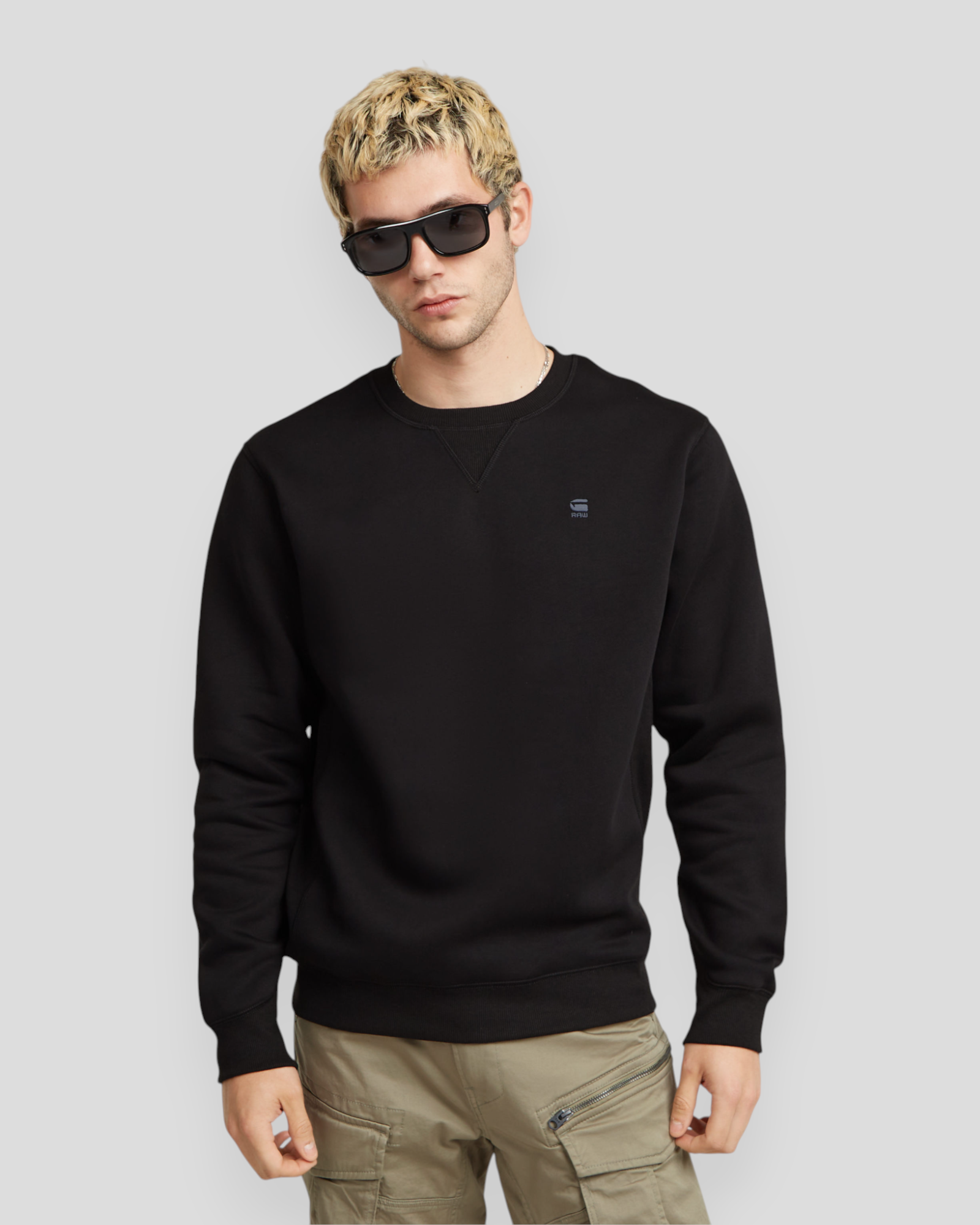 Premium Core R Sweat LS - DK Black