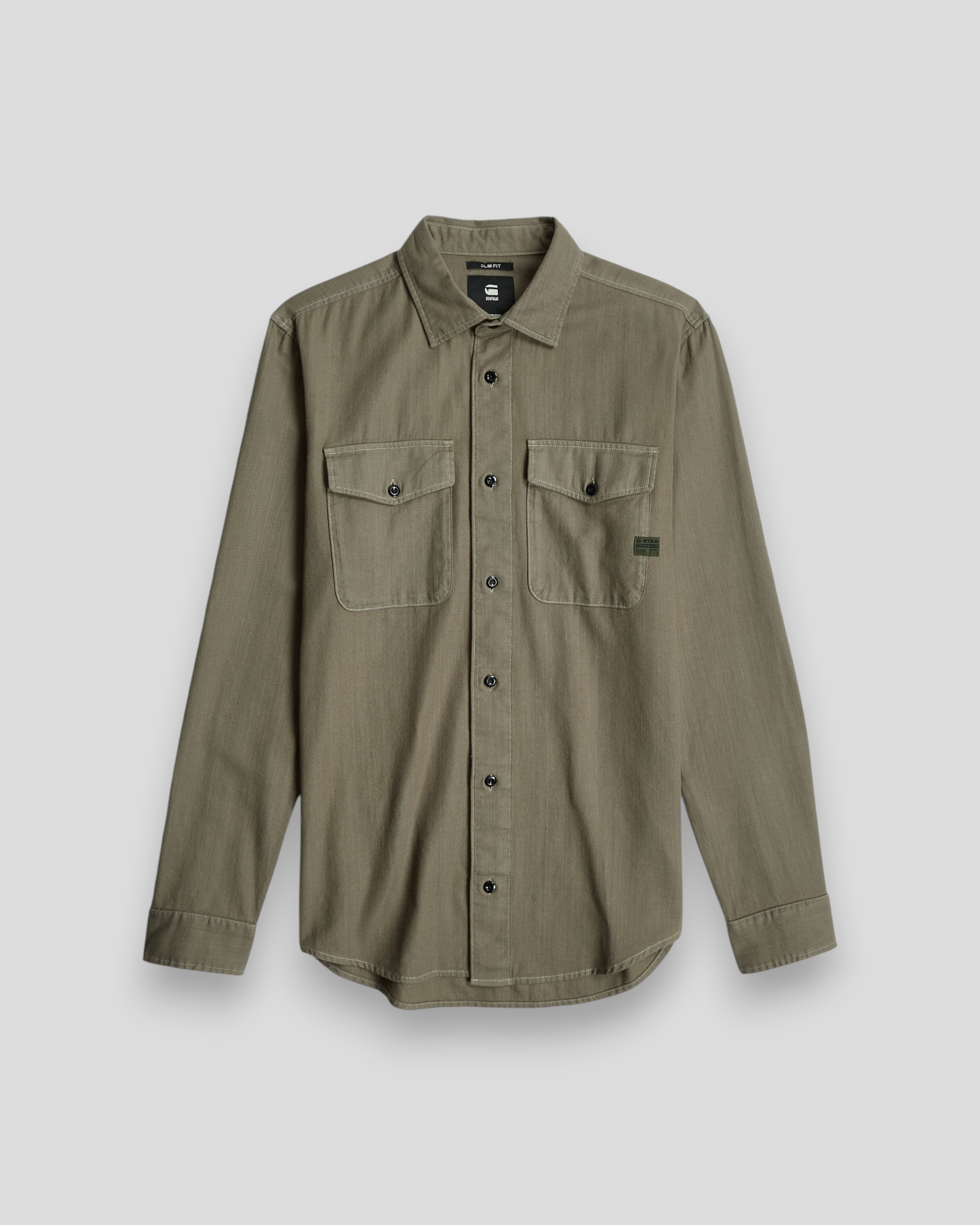 Marine Slim Shirt LS - Shamrock GD