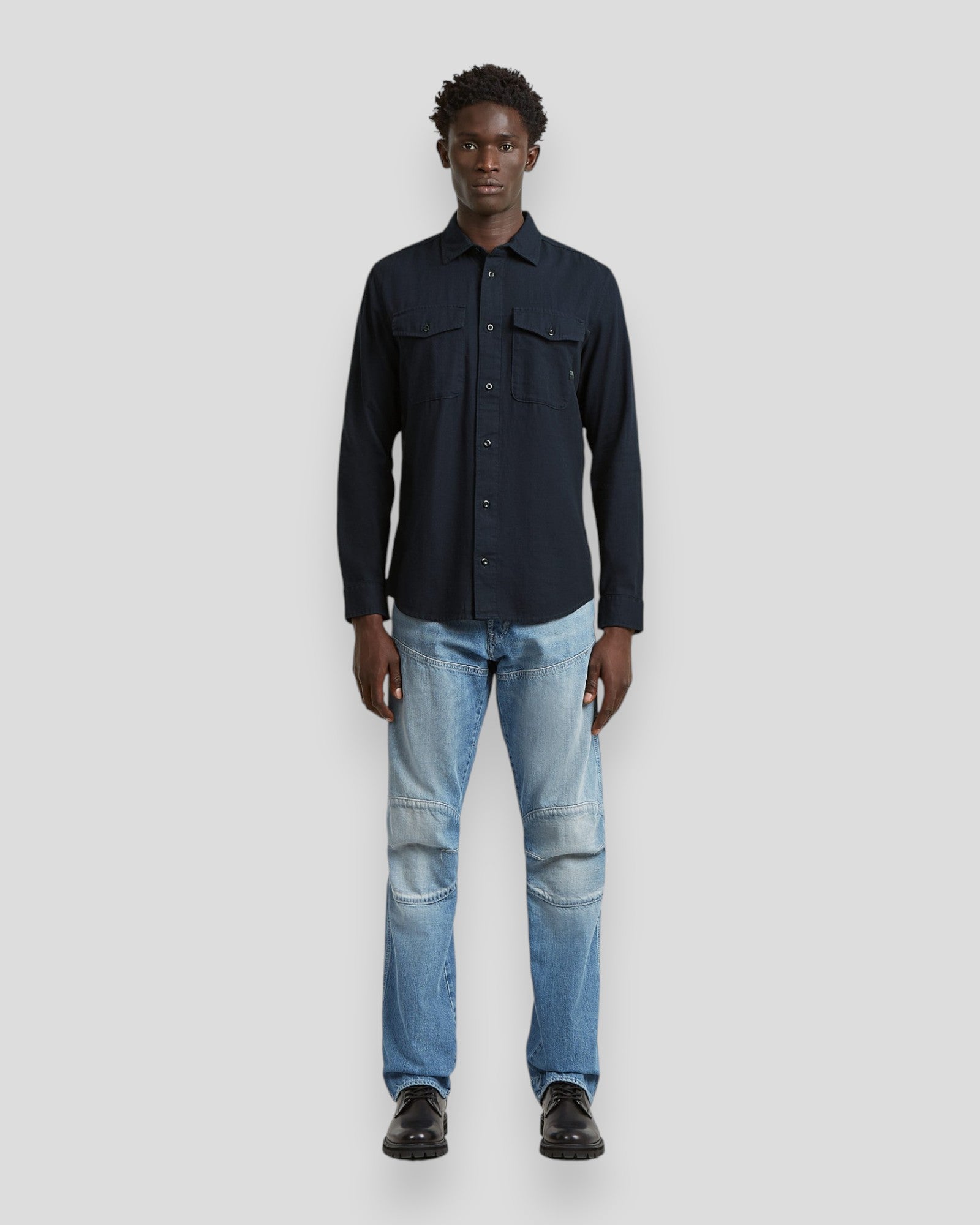 Marine Slim Shirt LS - Salute GD