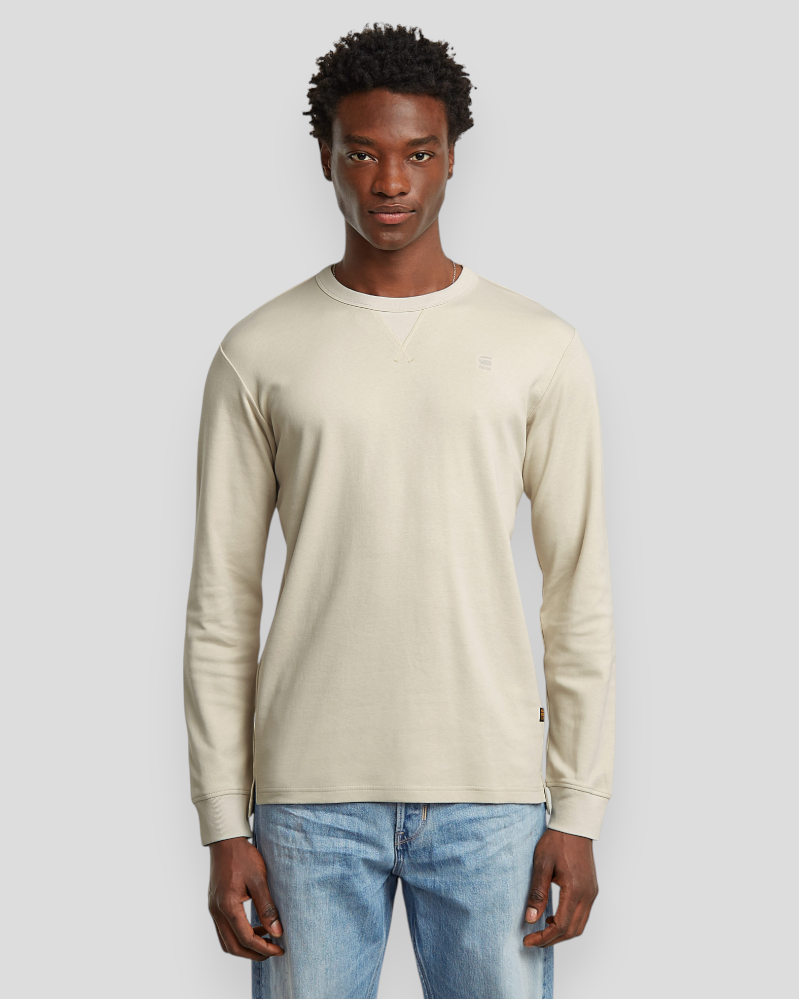 Nifous R Tee LS - Whitebait