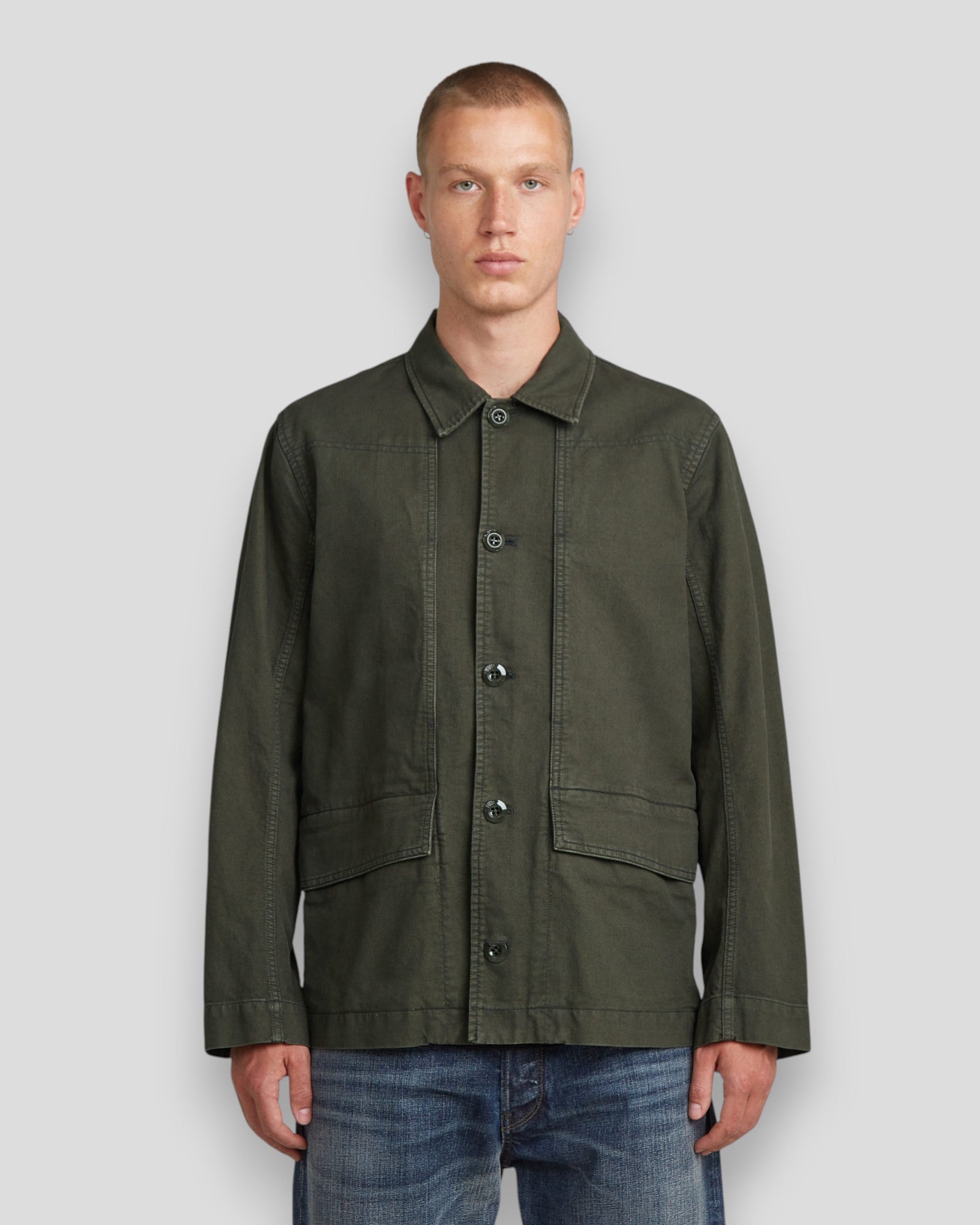 4 PKT Overshirt - Asfalt GD