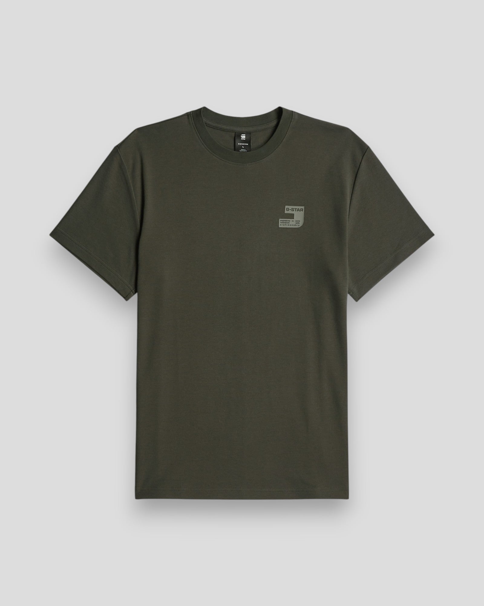 Chest Logo R Tee - Asfalt