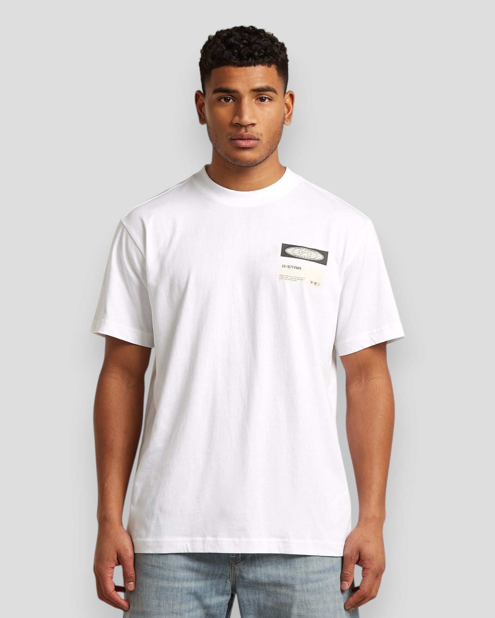 Box Globe GR R Tee - White