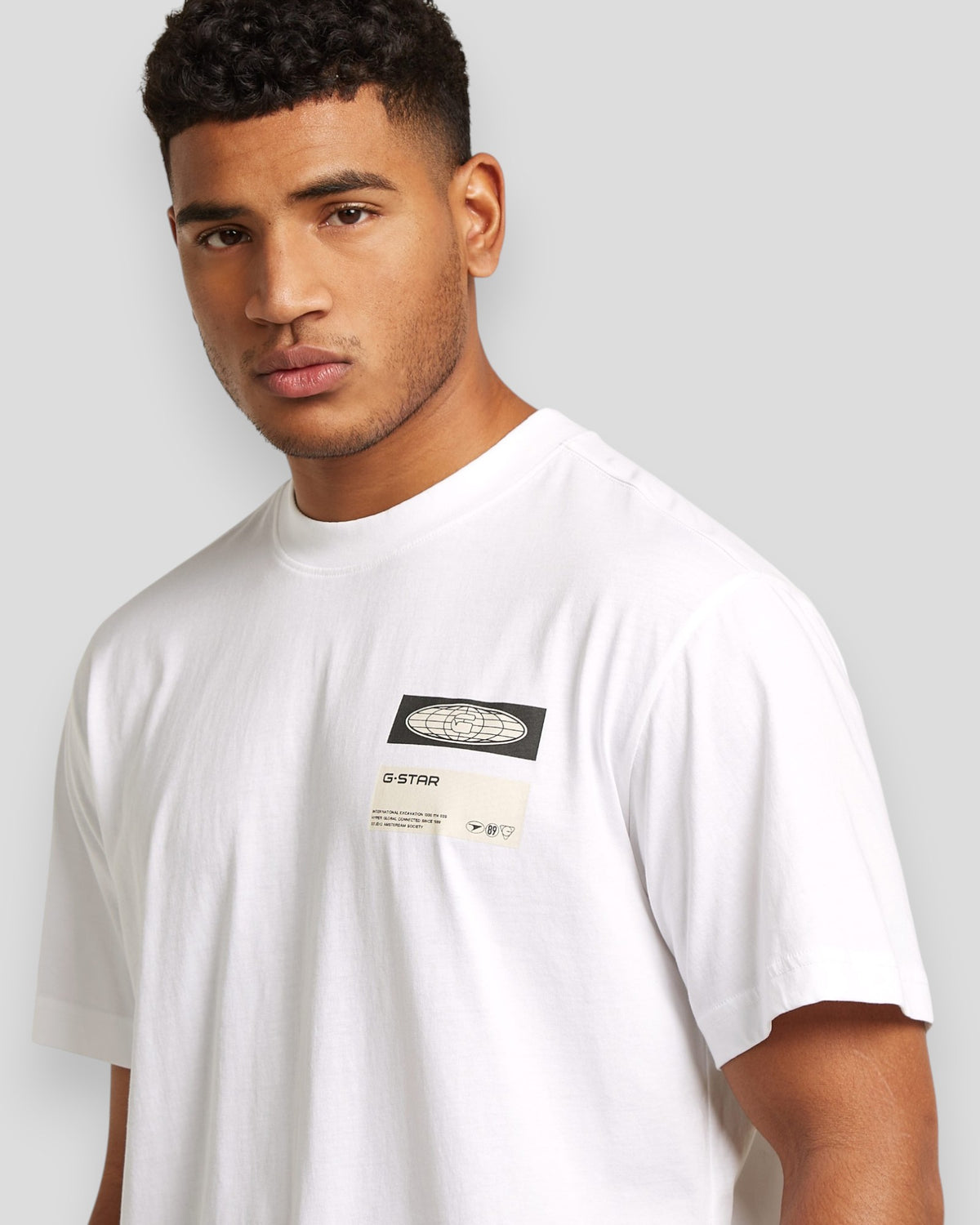 Box Globe GR R Tee - White