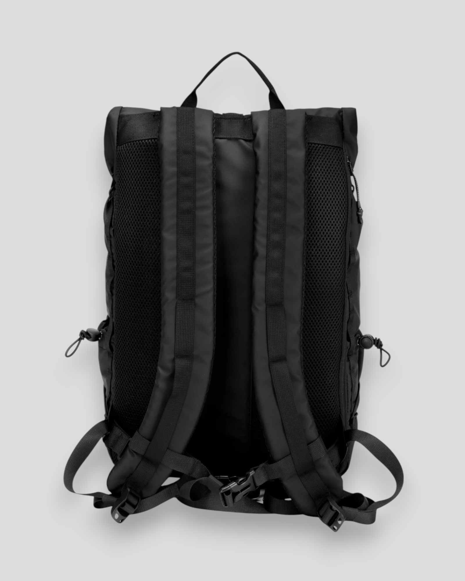 Dayle Roll Top Backback 21/25L - Black