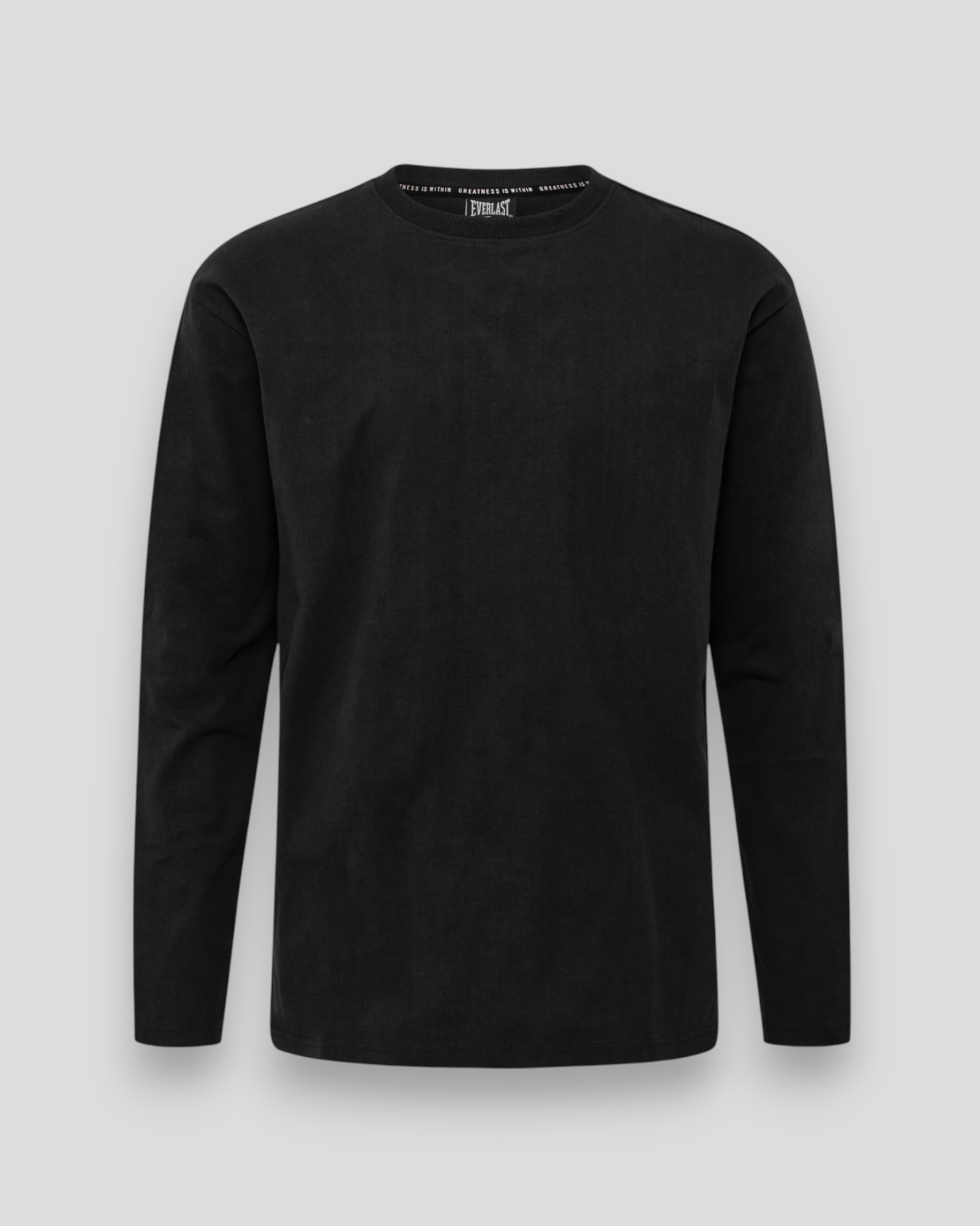 Heavy Box Fit LS Tee - Black Beauty