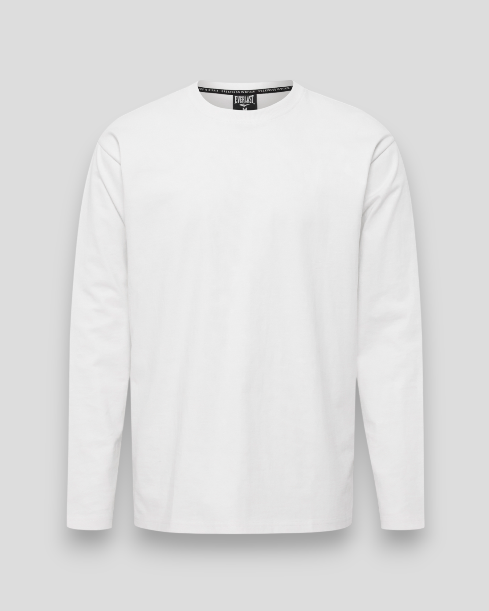 Heavy Box Fit LS Tee - Brilliant White