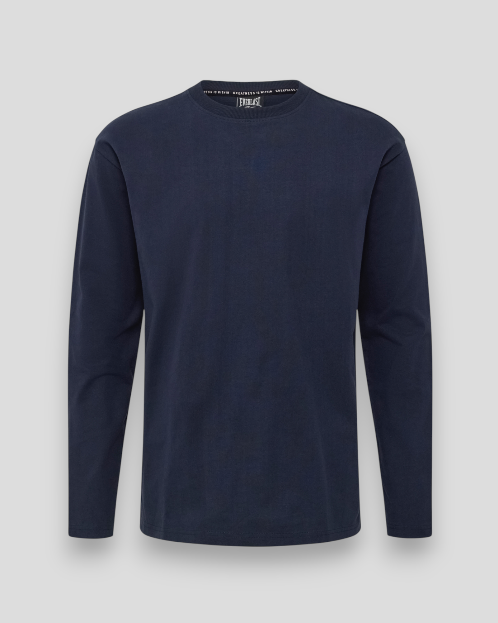Heavy Box Fit LS Tee - Total Eclipse