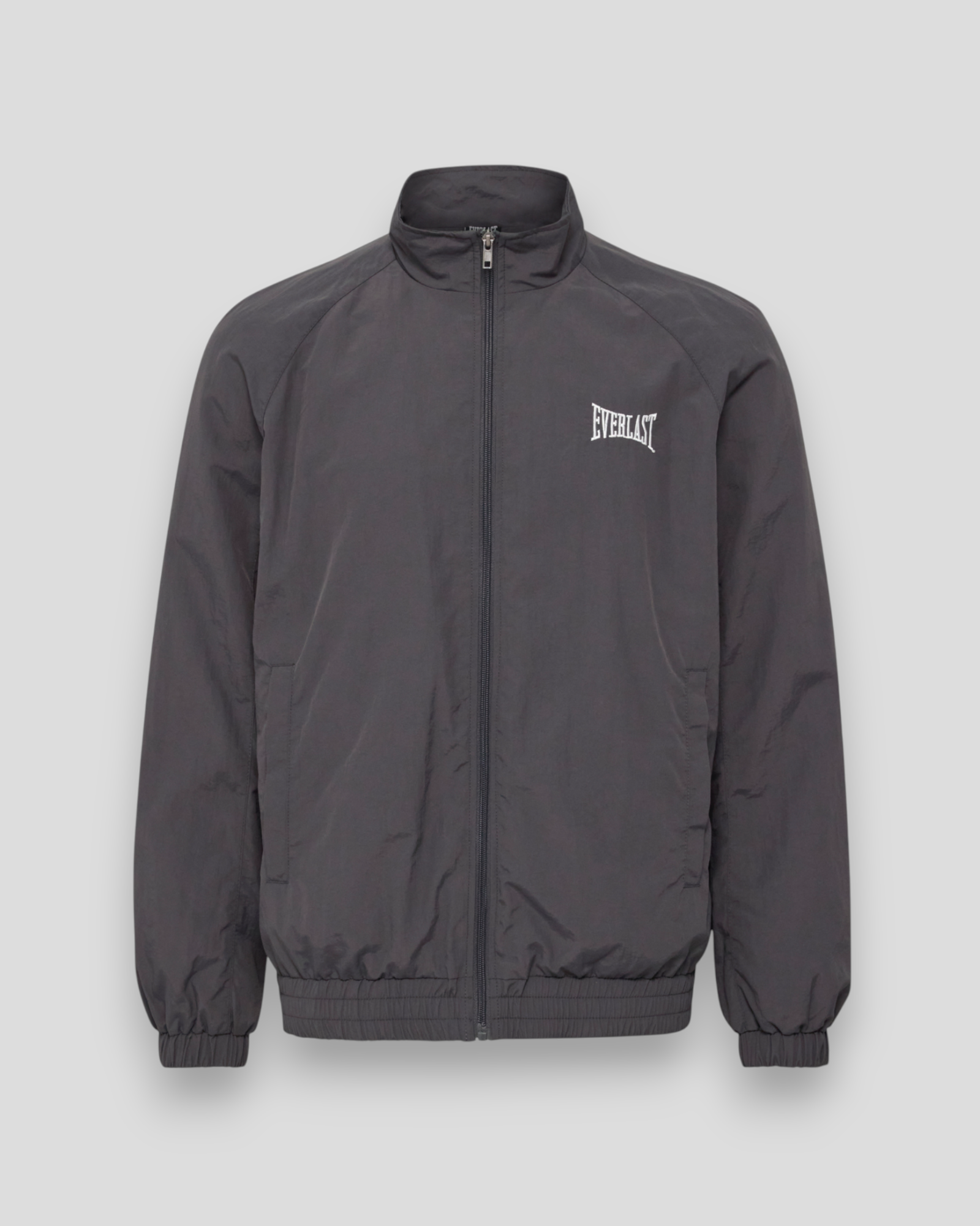 Oversized Track Suit Jacket - Asphalt