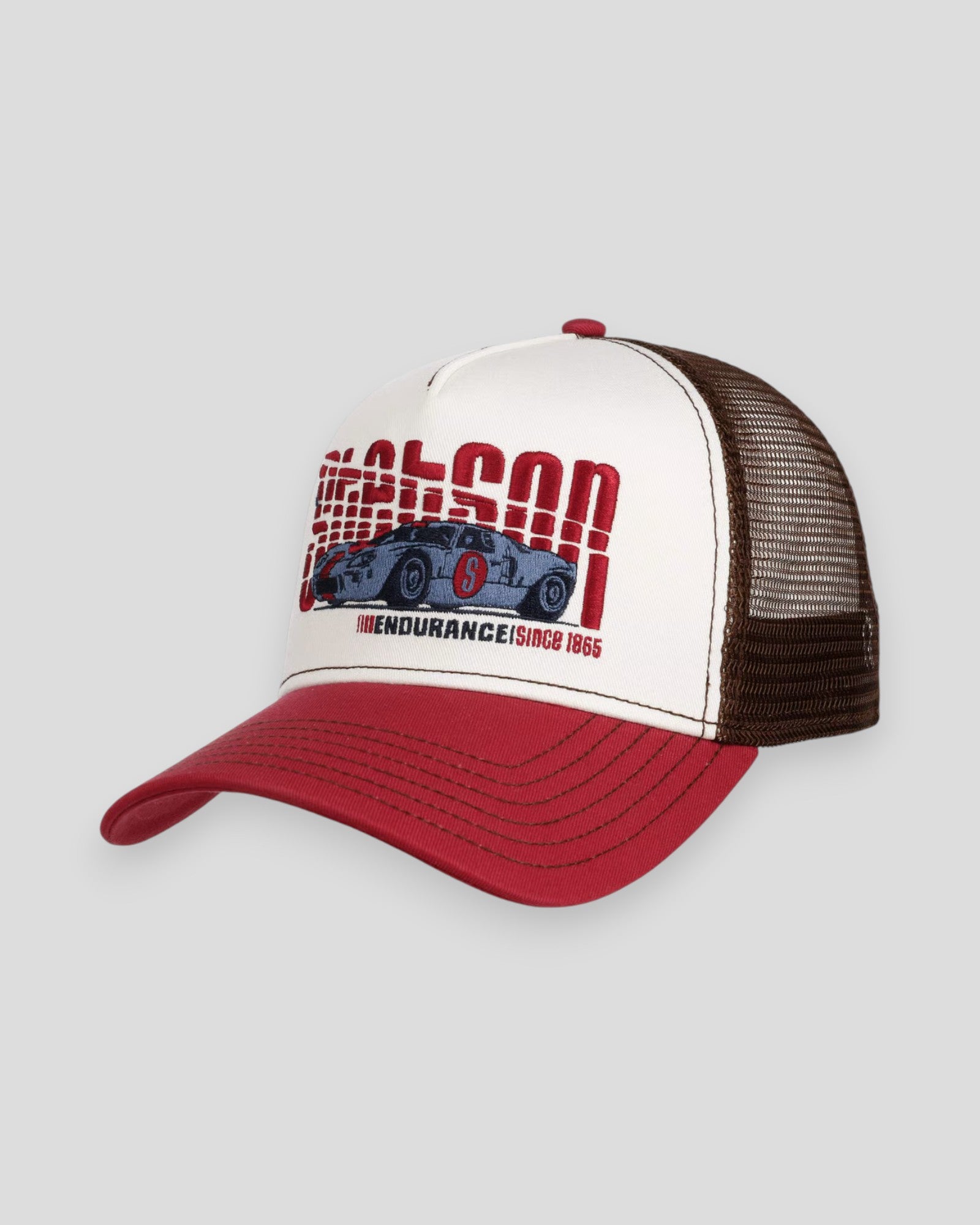 Trucker Cap Endurance - White/Red