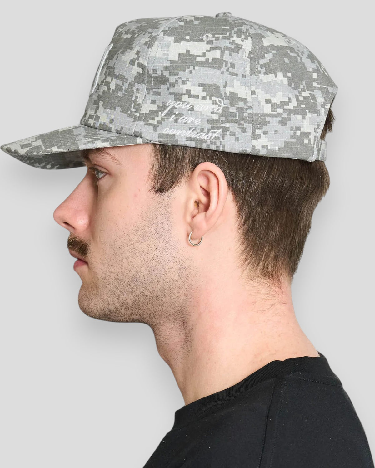 Baseball Cap - Grey Digi Camo
