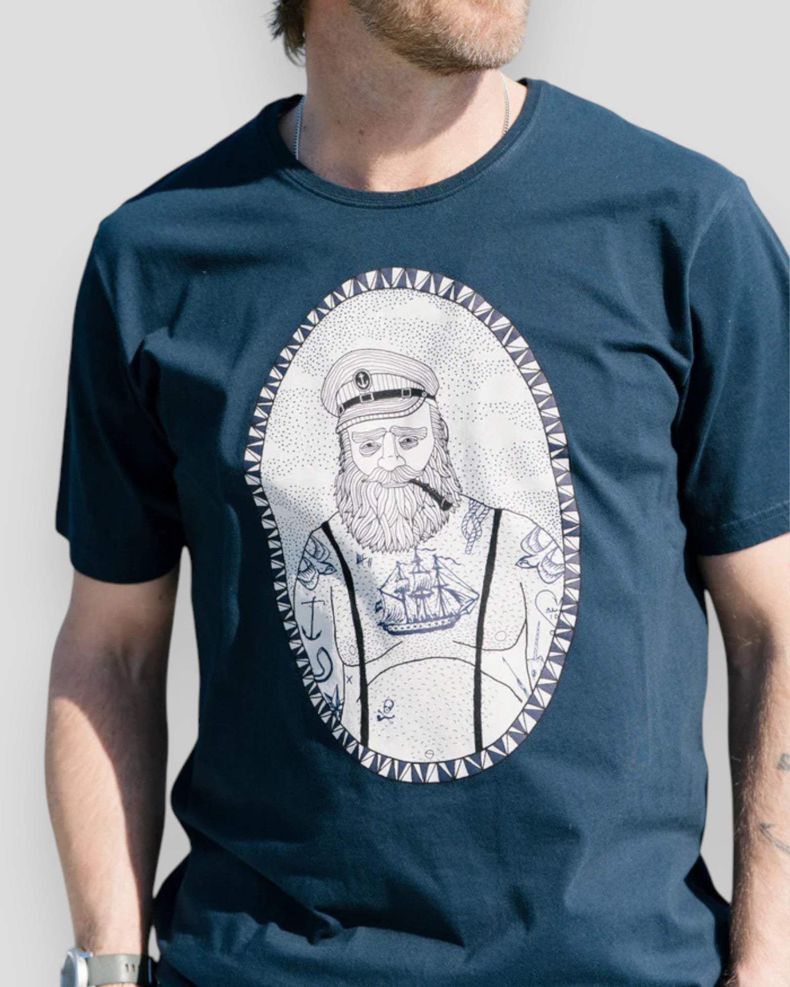 Dad Bod Tee - Blueberry
