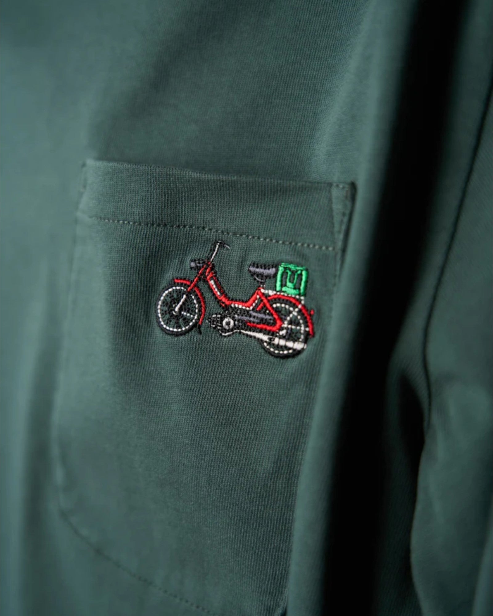 Mini Red Maxi Long Sleeve Tee - Green Gables