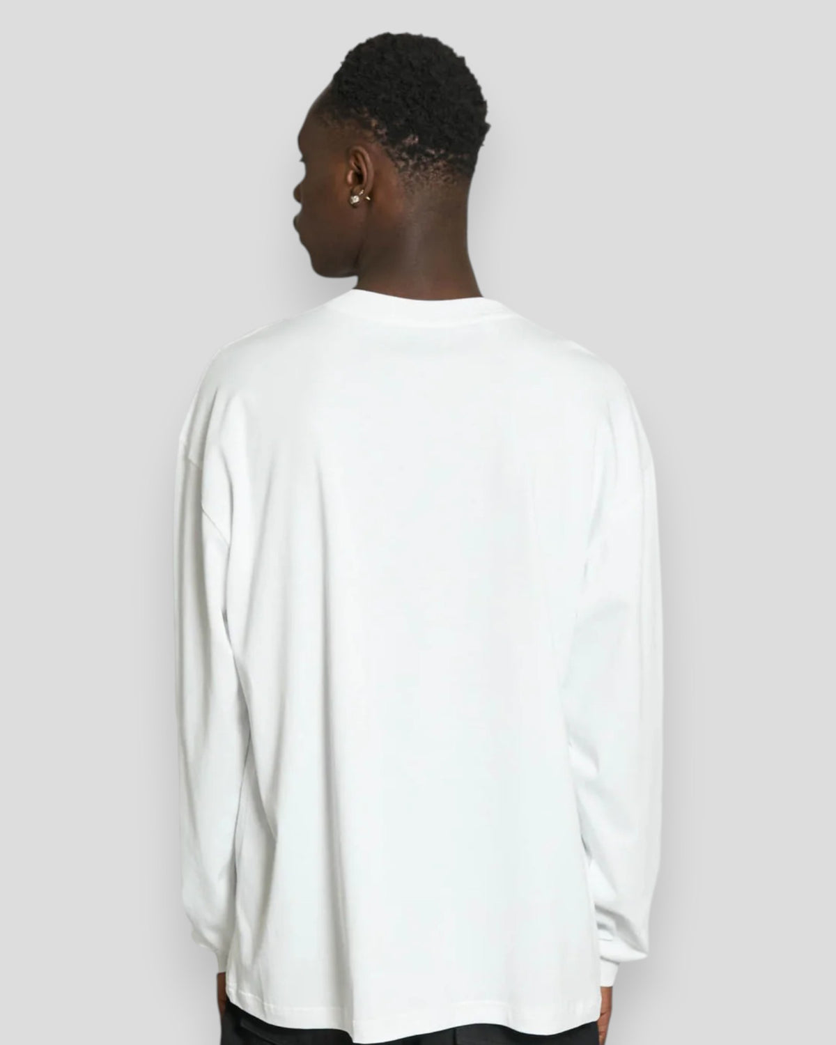 Biggie Long Sleeve Tee - White