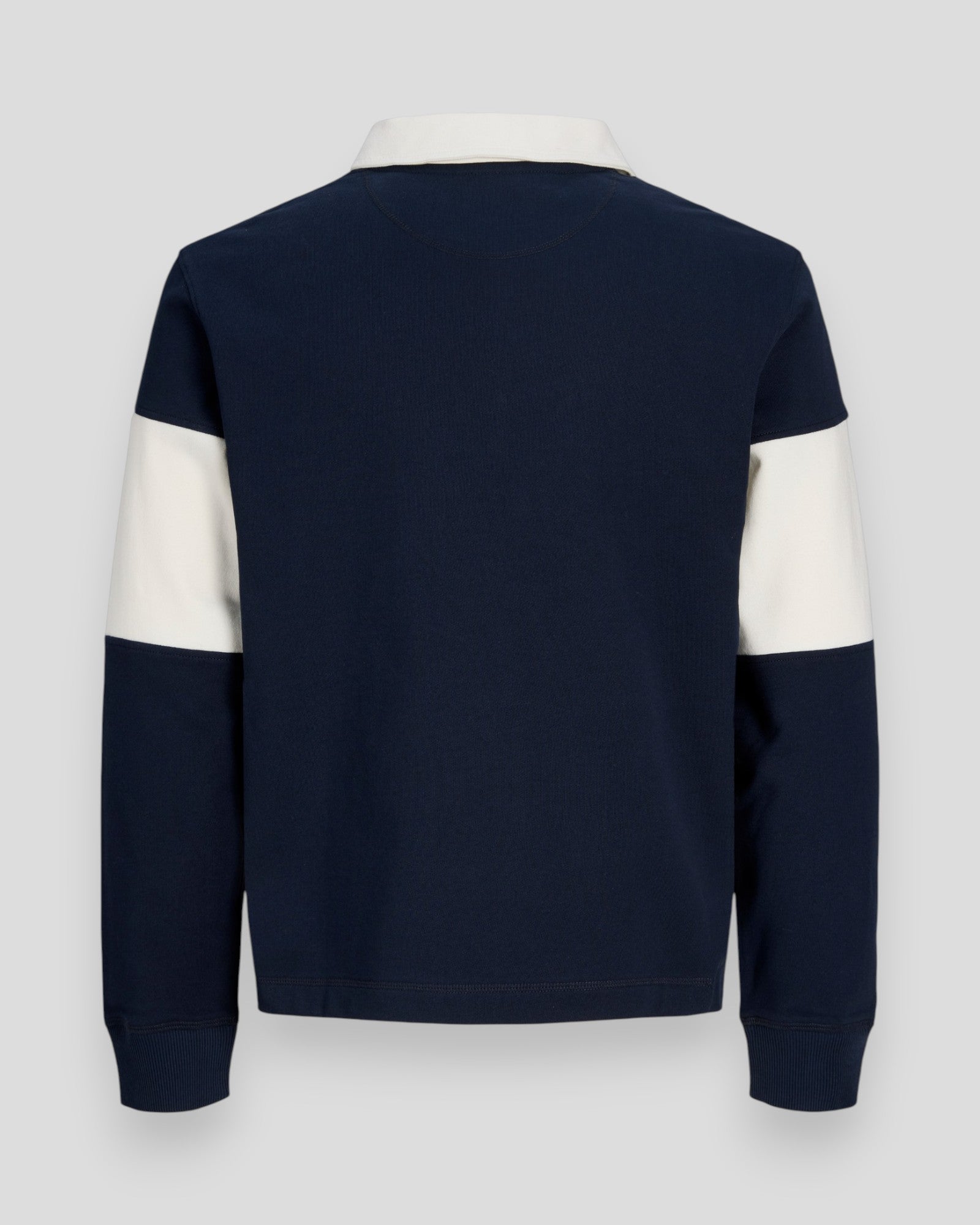 Frederiksberg Blocking Sweat Polo - Sky Captain