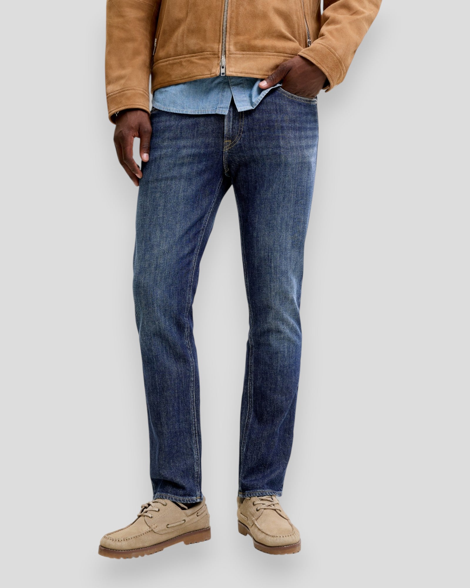 Clark Original AM 414 Jeans - Blue Denim