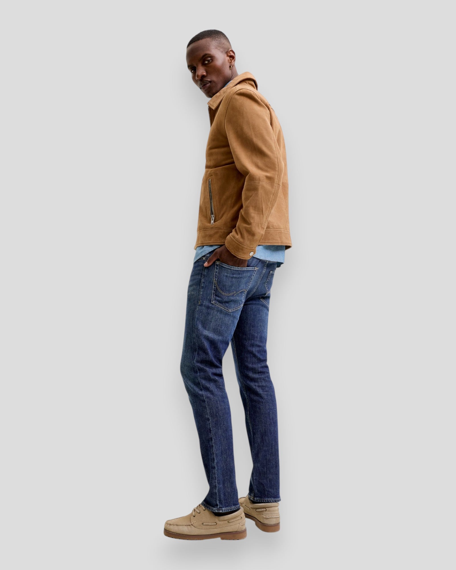 Clark Original AM 414 Jeans - Blue Denim