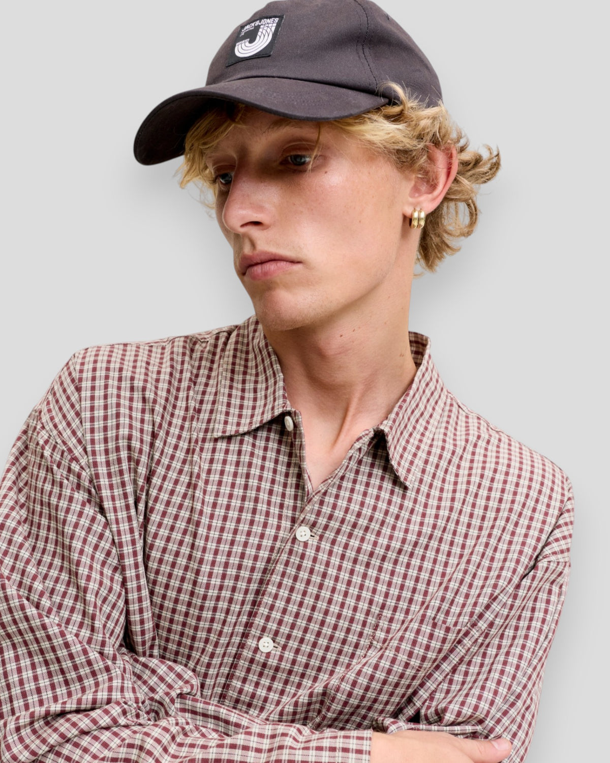 Austin Clean Check Shirt LS - Chocolate Truffle Checks