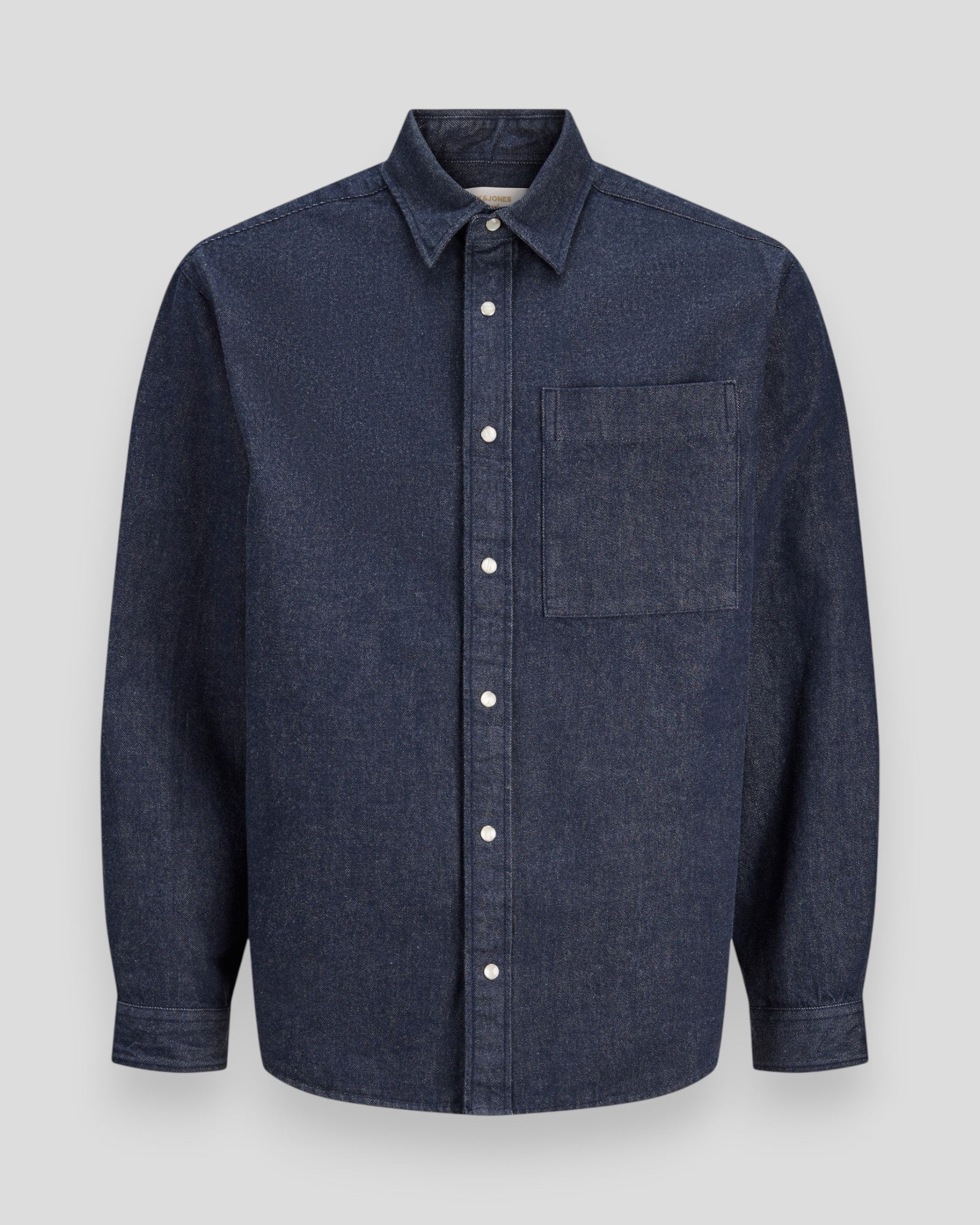 Frederiksberg Washed Denim LS Jacket - Sky Captain