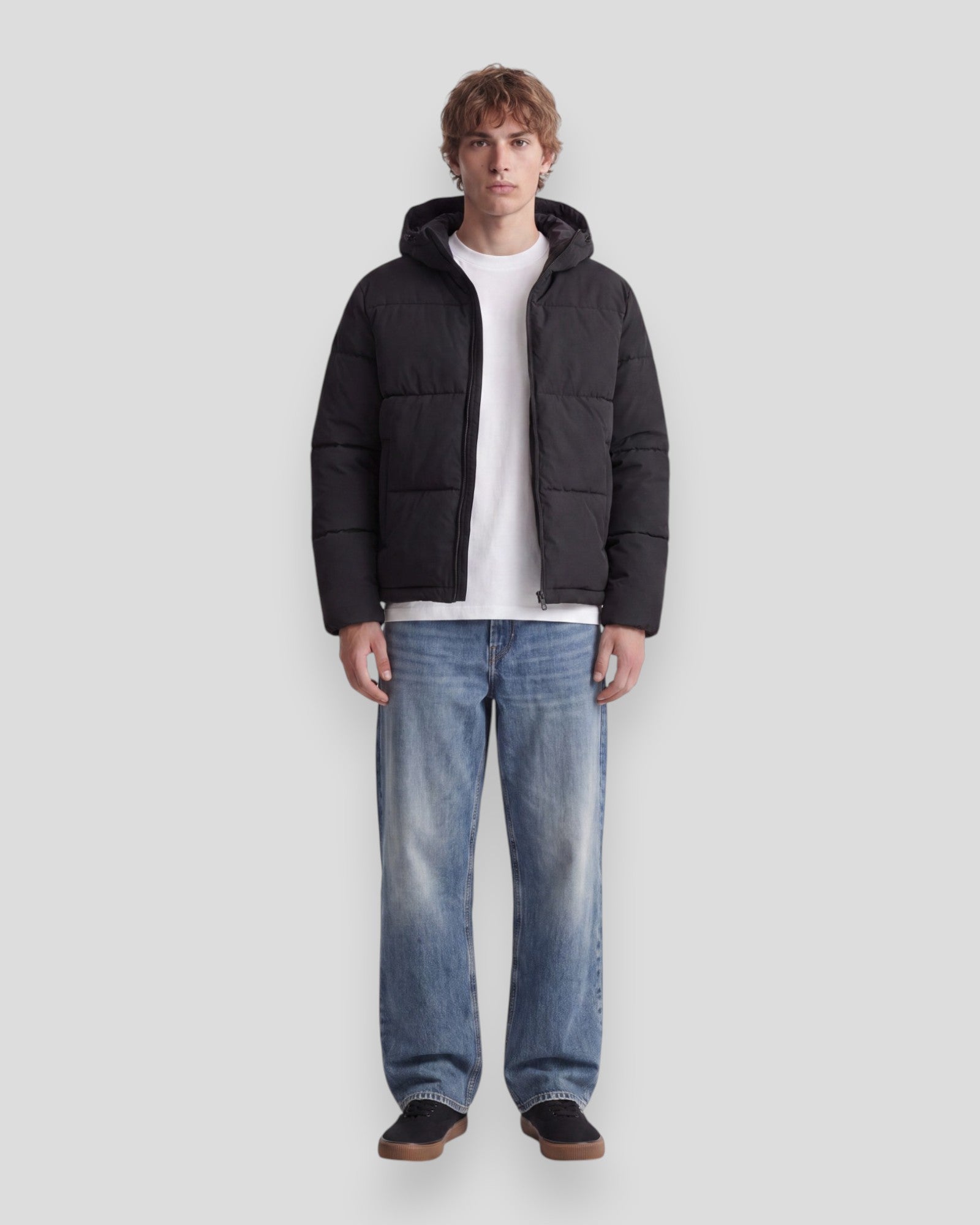 Galaxy Puffer Jacket - Black