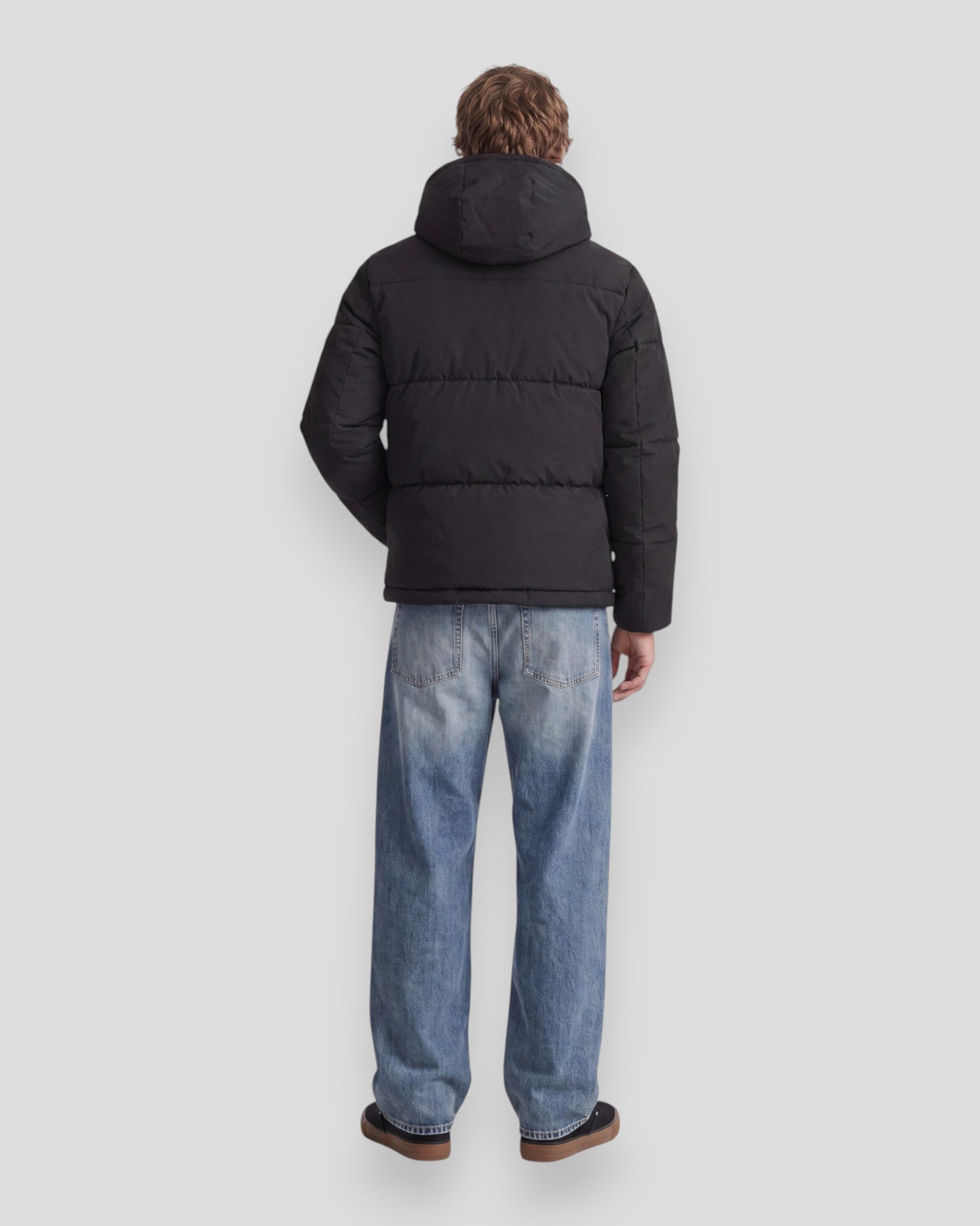 Galaxy Puffer Jacket - Black