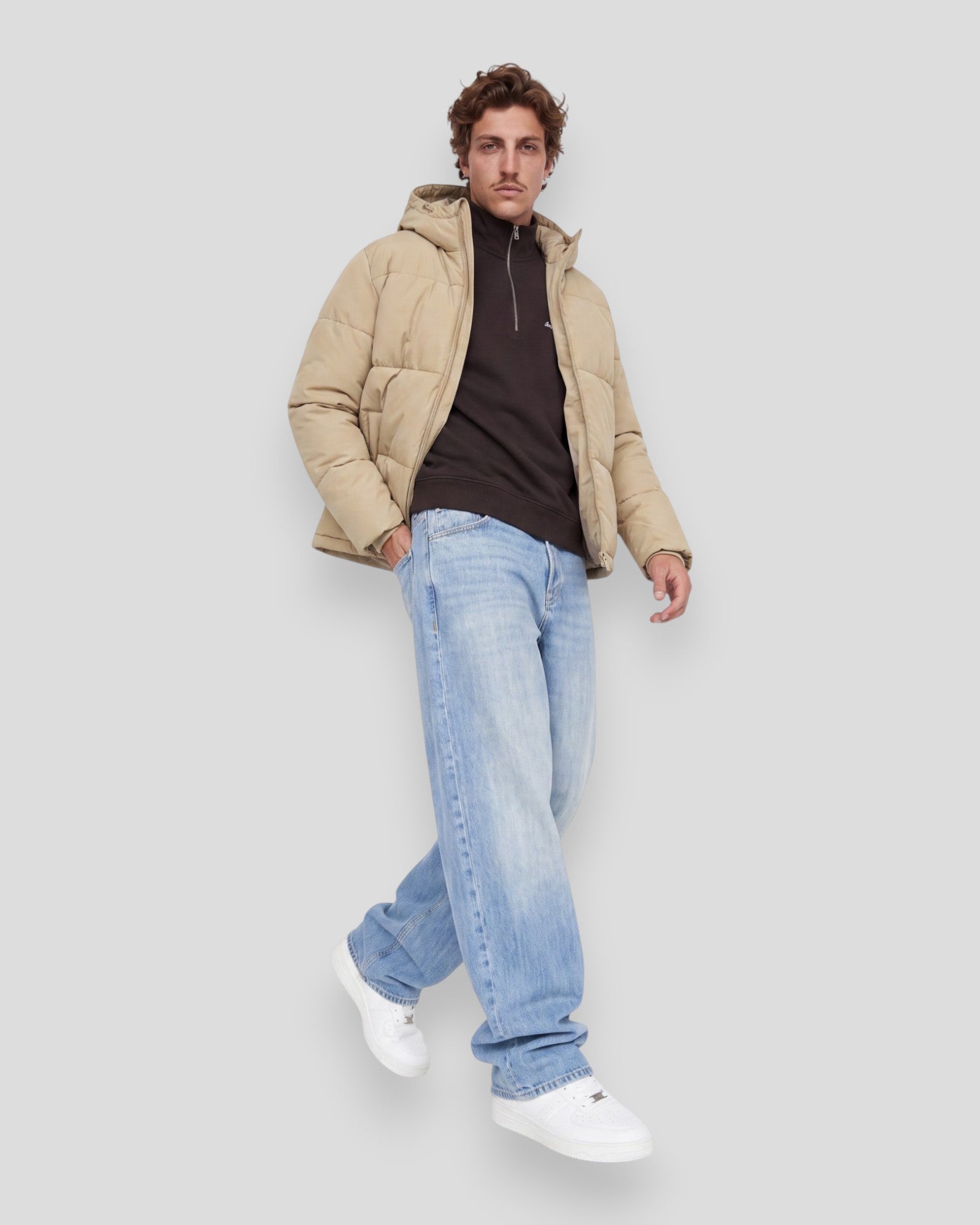 Galaxy Puffer Jacket - Kelp