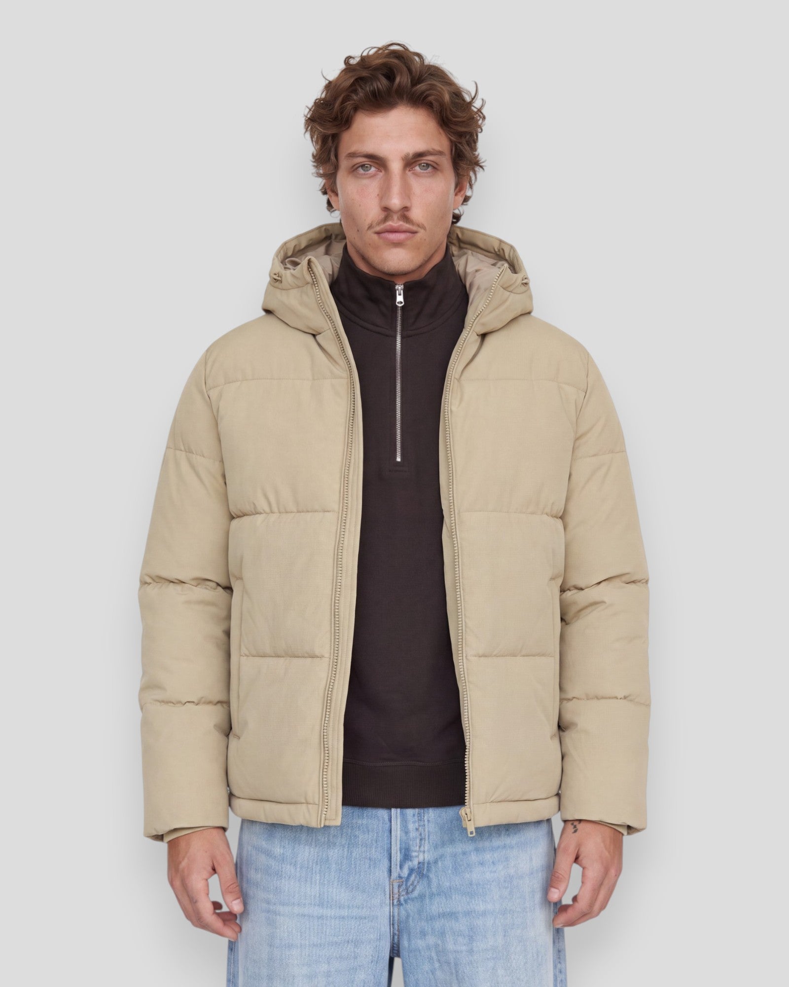 Galaxy Puffer Jacket - Kelp